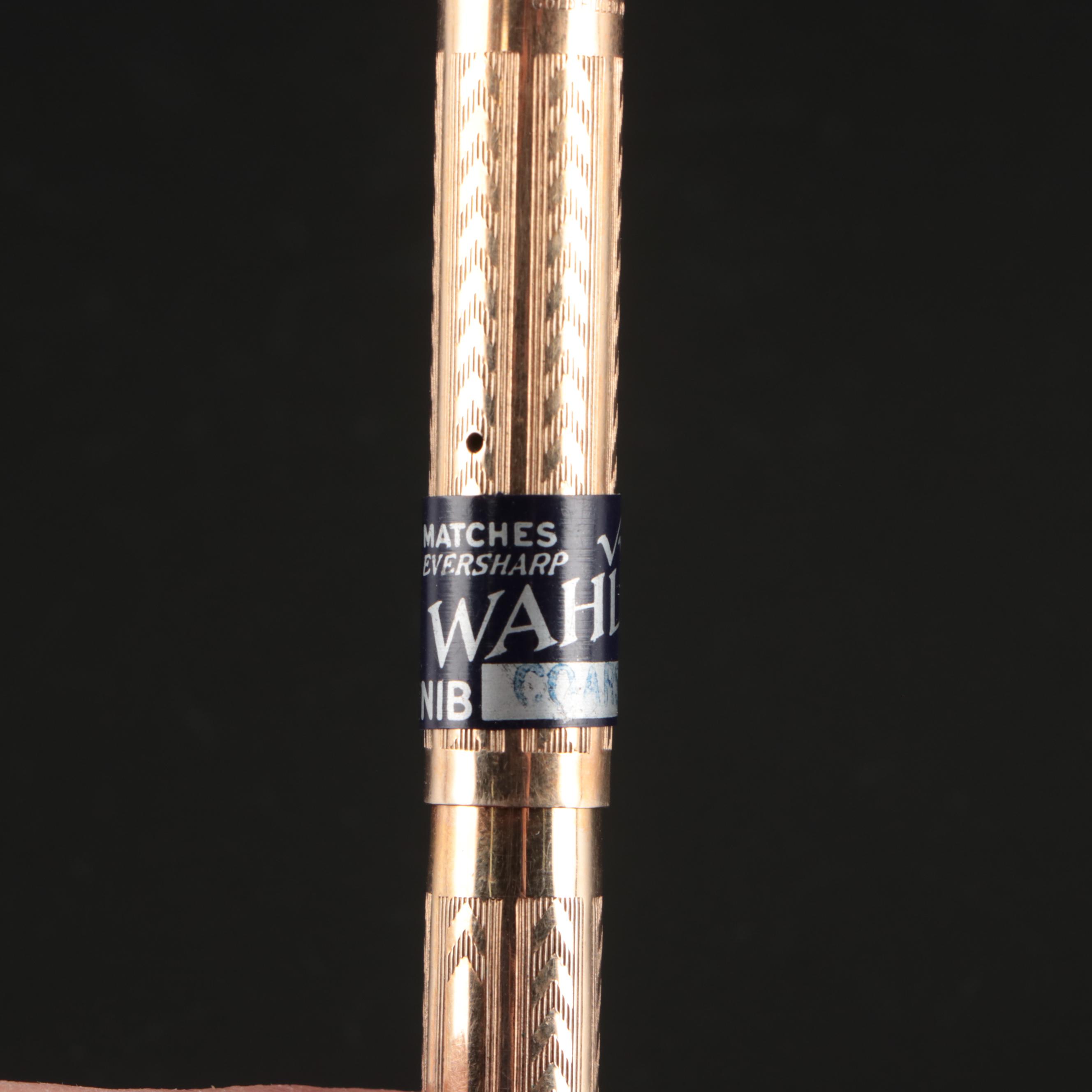 Wahl No. 321 Gold-Filled Fountain Pen with 14K Gold Nib