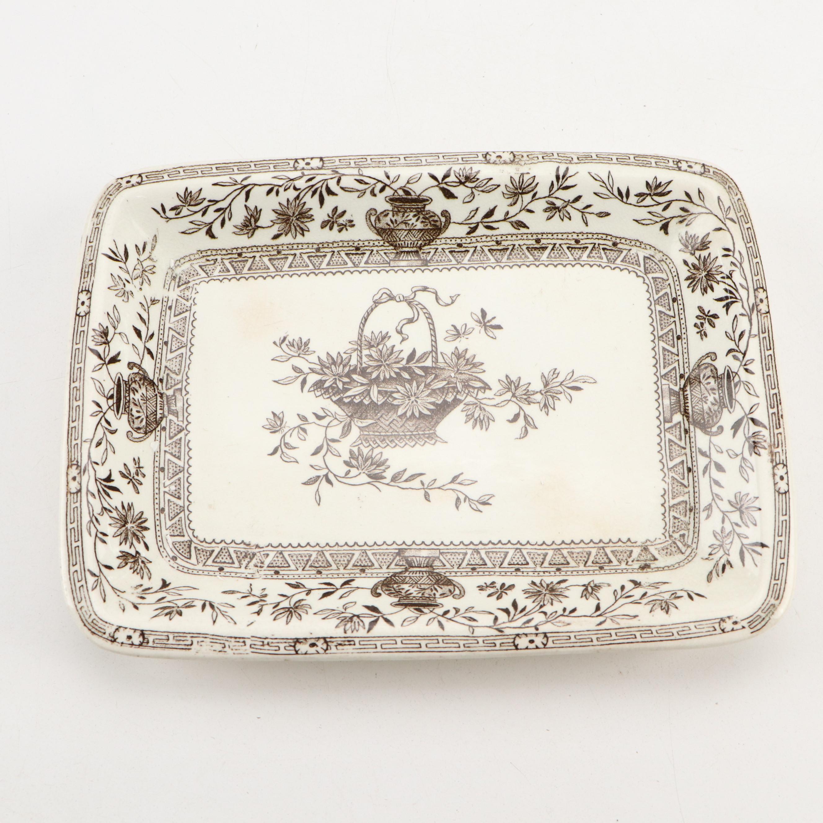 Powell, Bishop & Stonier with "Corinthian" Plate and Other Décor