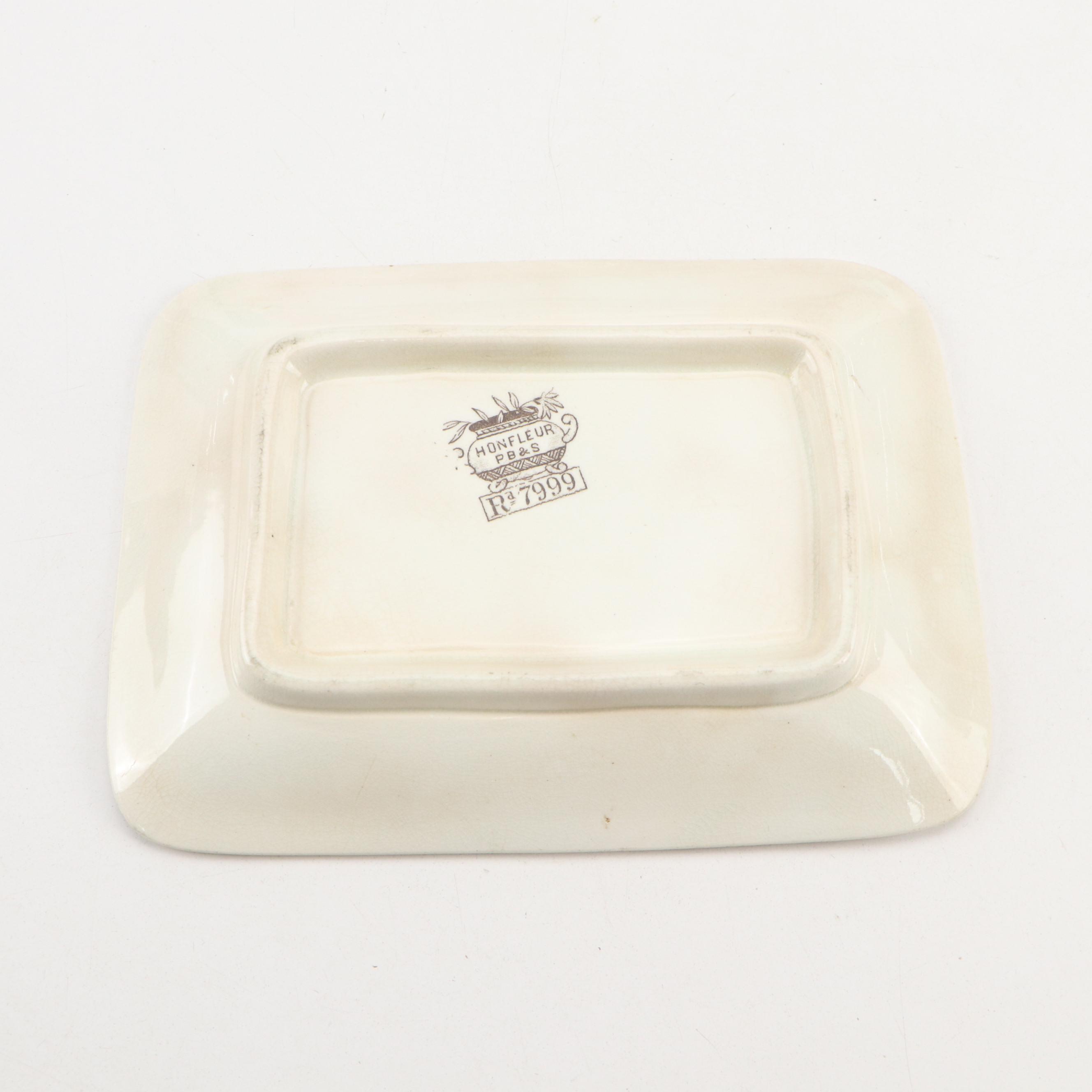 Powell, Bishop & Stonier with "Corinthian" Plate and Other Décor