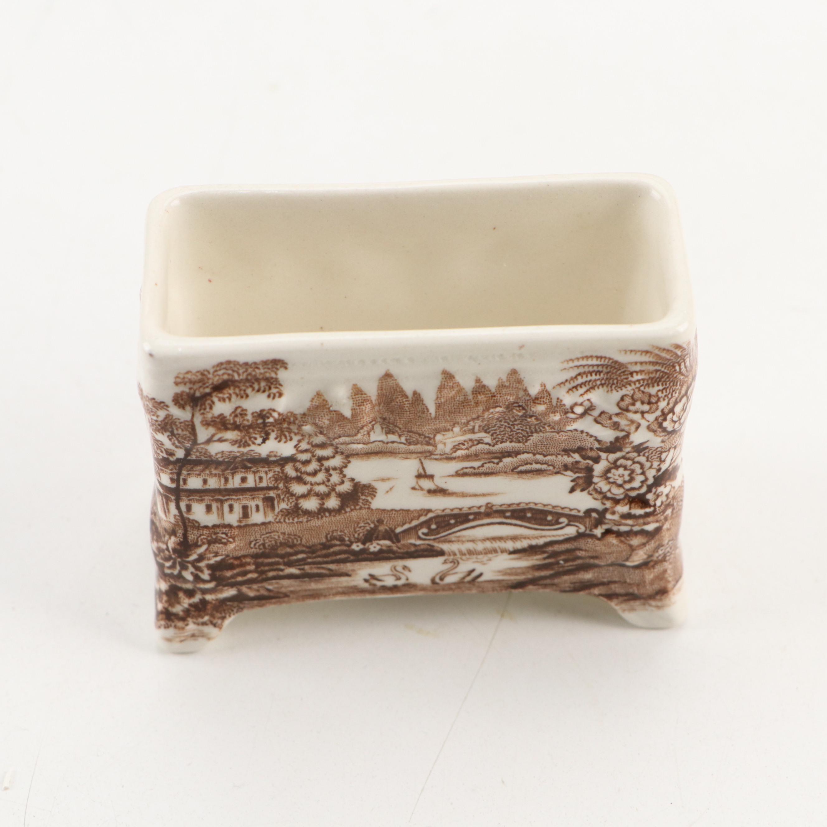 Powell, Bishop & Stonier with "Corinthian" Plate and Other Décor