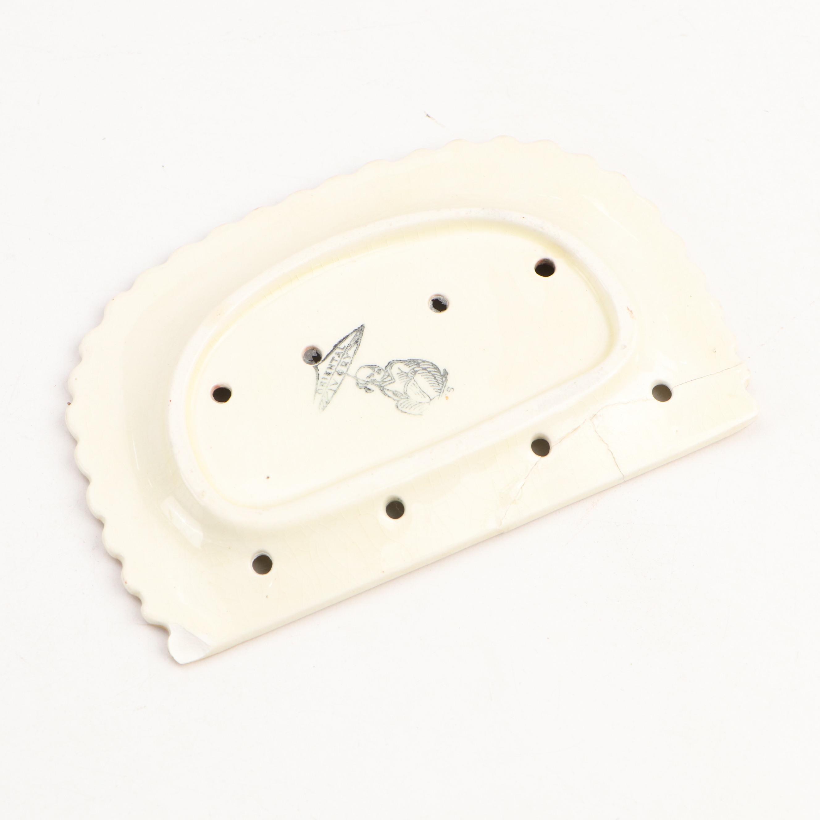 Powell, Bishop & Stonier with "Corinthian" Plate and Other Décor