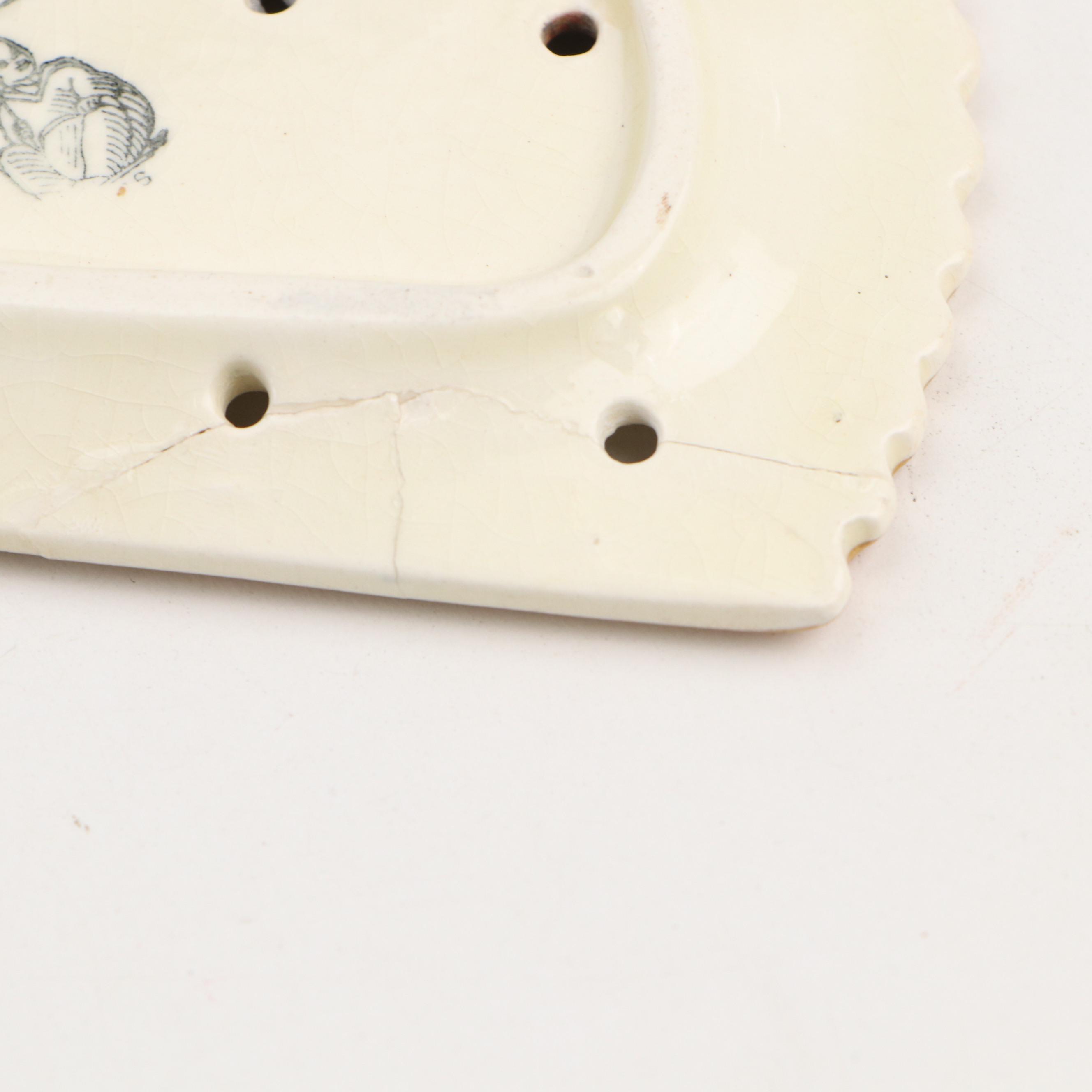 Powell, Bishop & Stonier with "Corinthian" Plate and Other Décor