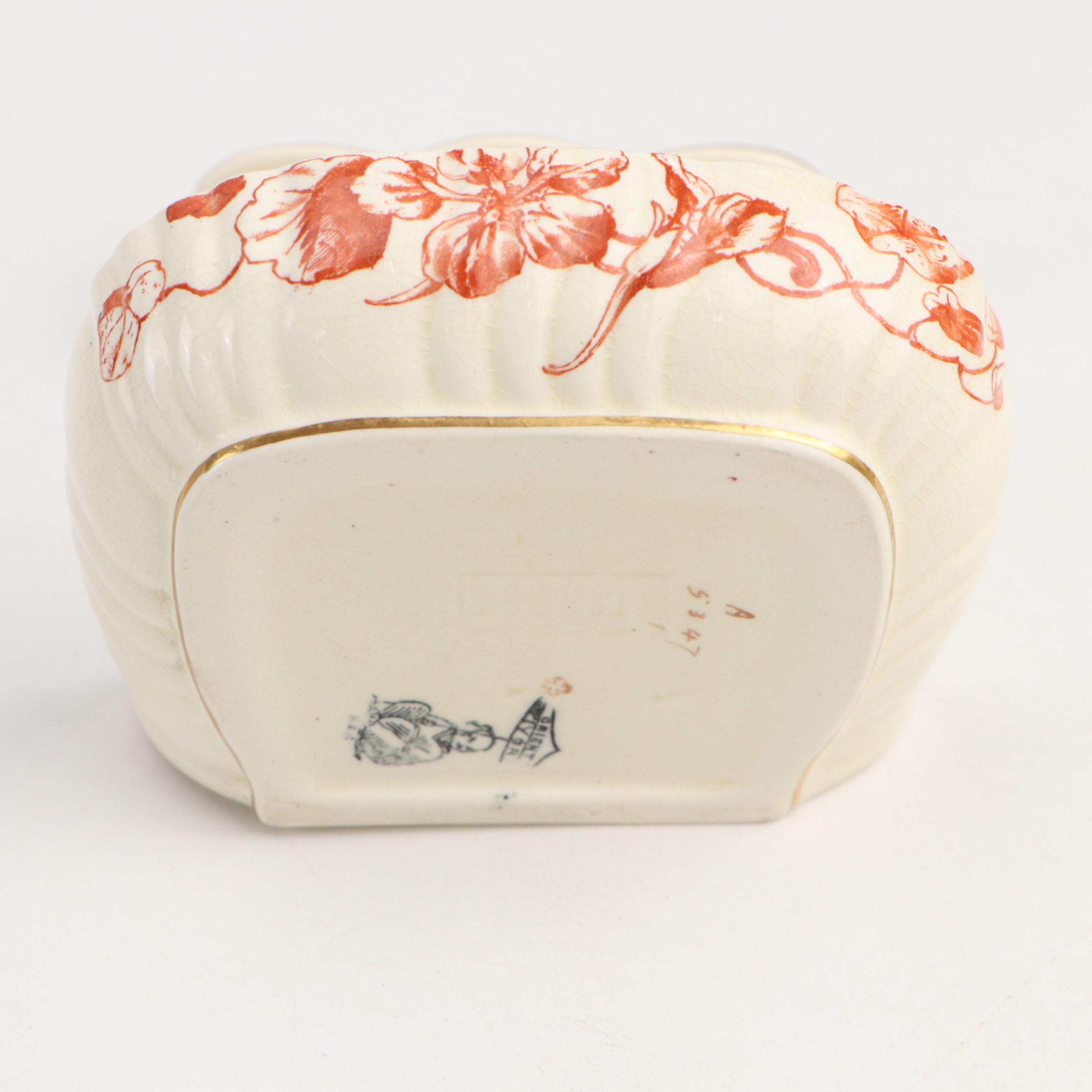 Powell, Bishop & Stonier with "Corinthian" Plate and Other Décor