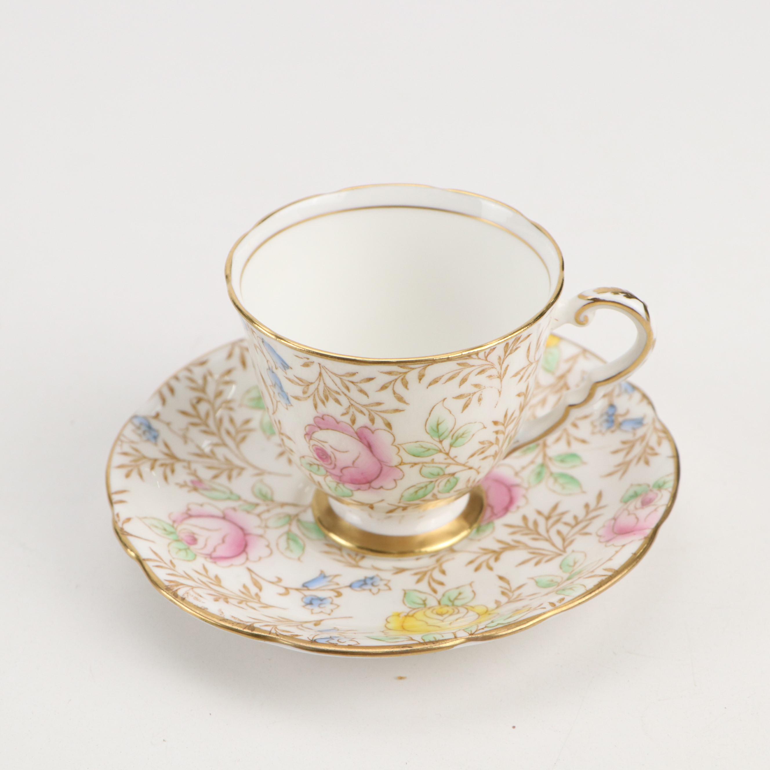 Powell, Bishop & Stonier with "Corinthian" Plate and Other Décor