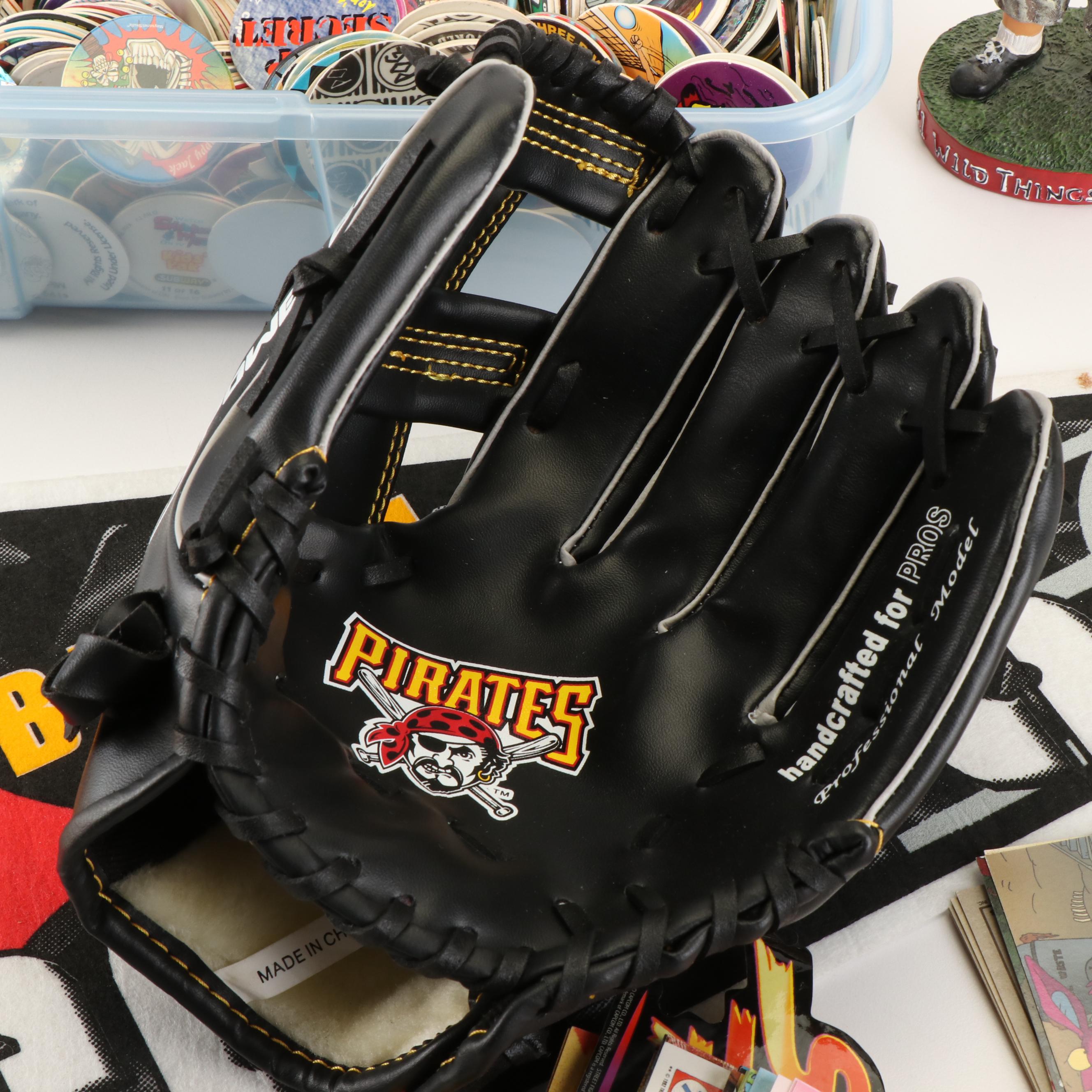 Topps Pokémon Cards, Pogs, Pittsburgh Steelers Pennant and More