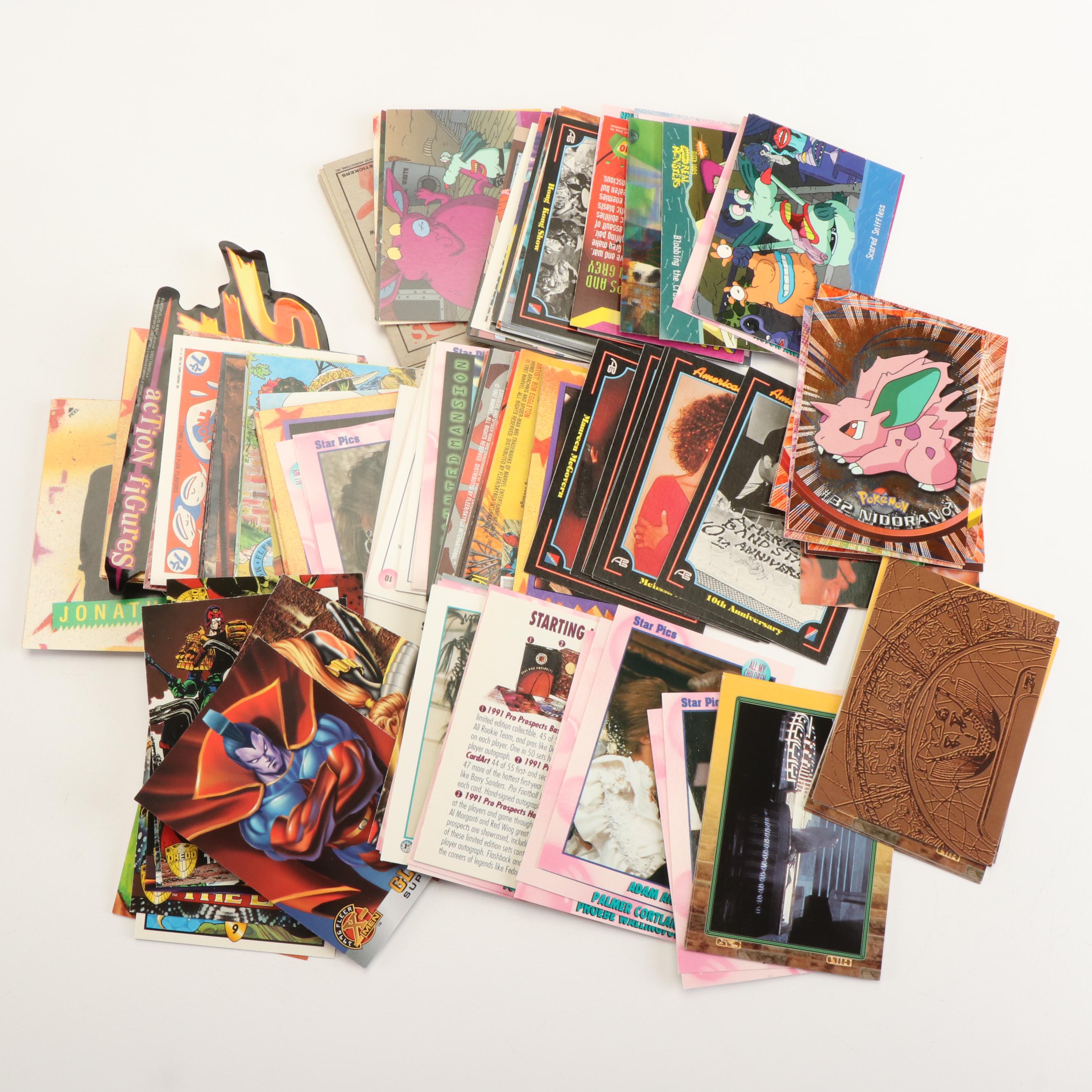 Topps Pokémon Cards, Pogs, Pittsburgh Steelers Pennant and More