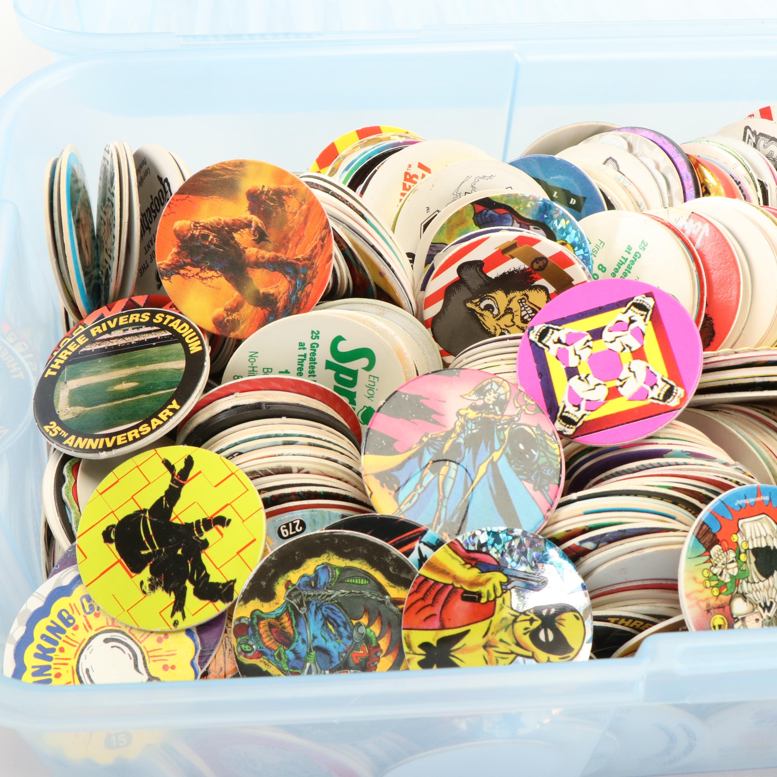 Topps Pokémon Cards, Pogs, Pittsburgh Steelers Pennant and More