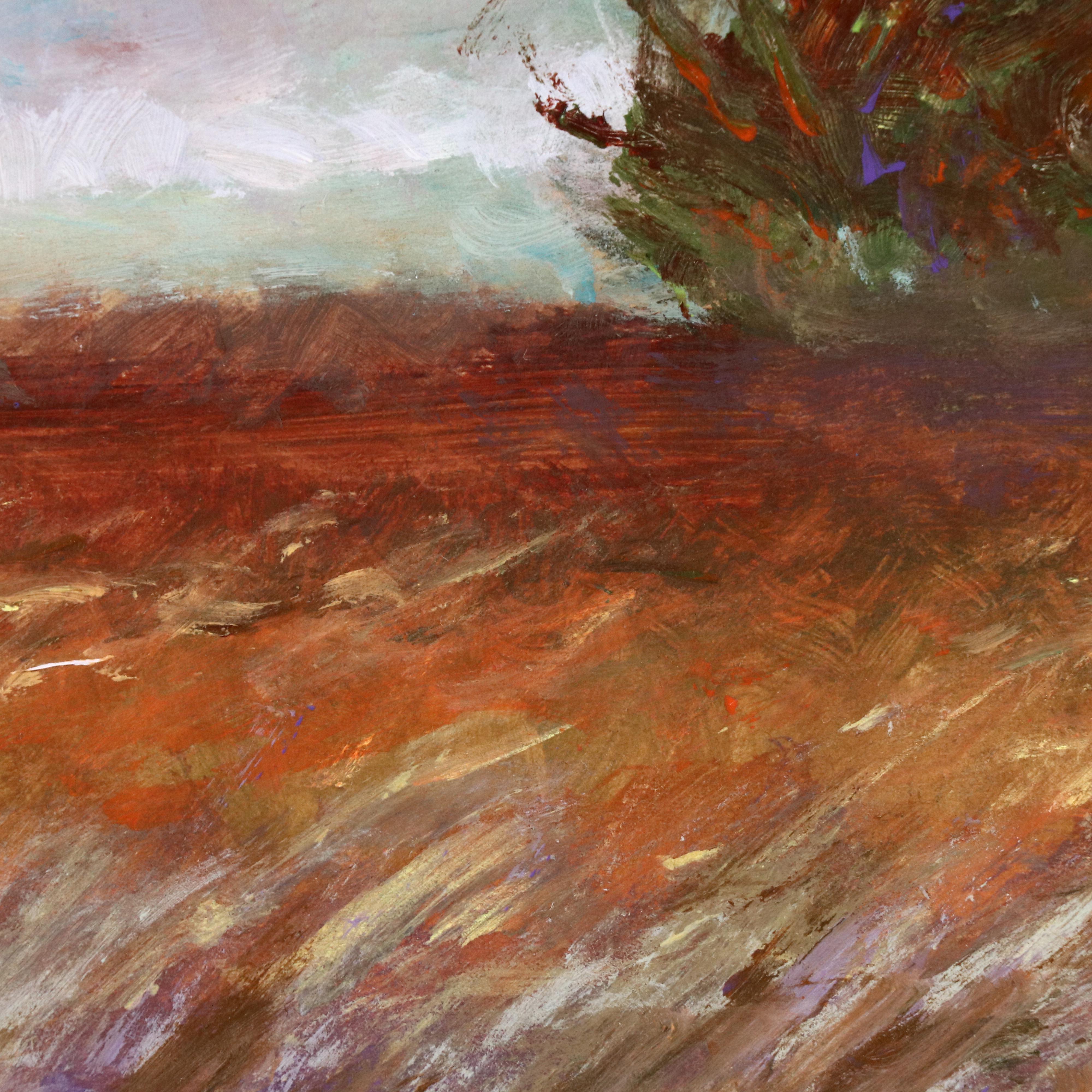 Robert Riddle Baker Acrylic Painting "Prevailing Winds," 2025