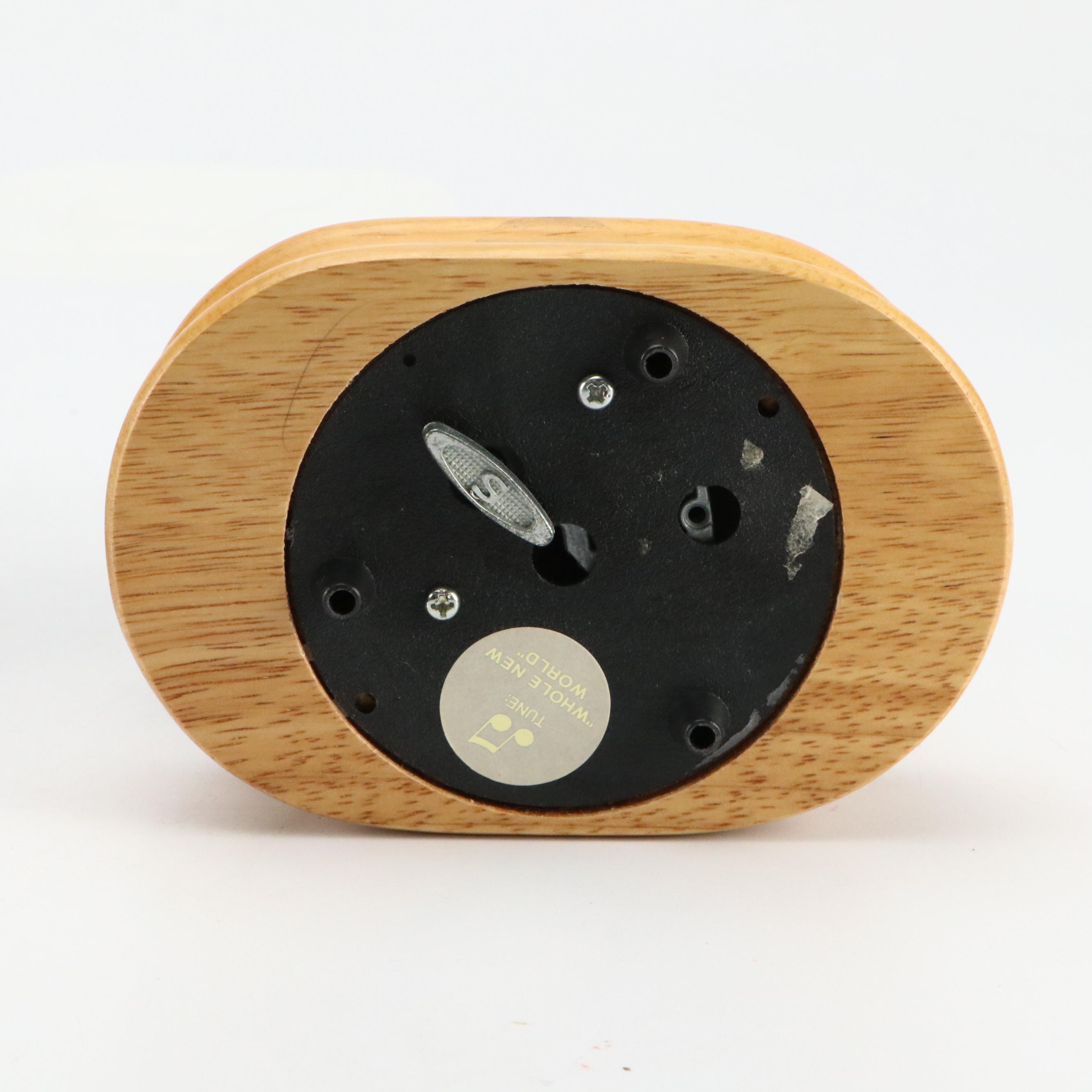 Edwin M. Knowles "The Robin" Collector Plate with Bird Figurines and Music Boxes