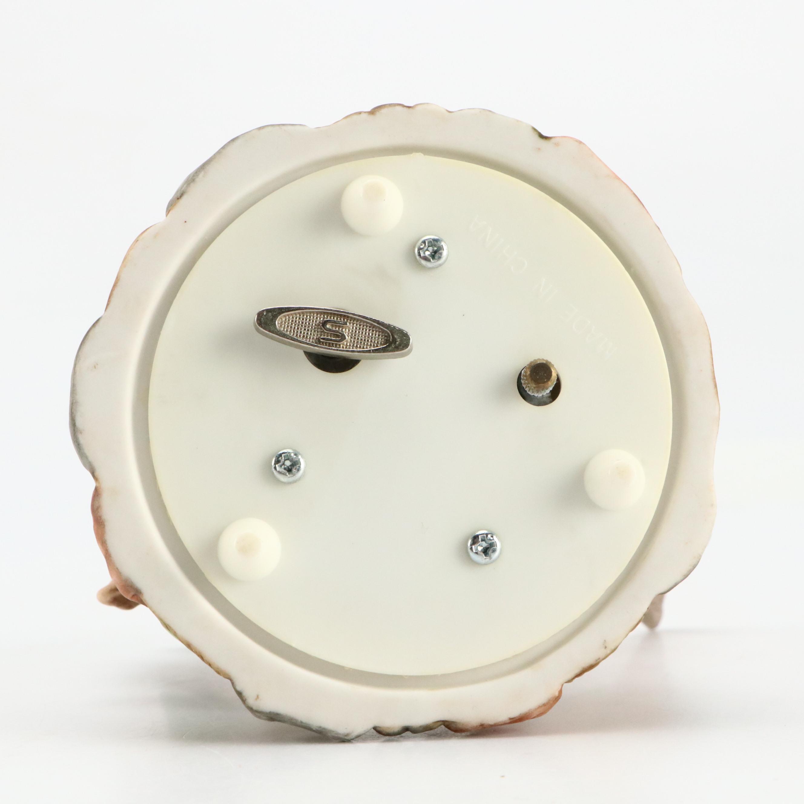 Edwin M. Knowles "The Robin" Collector Plate with Bird Figurines and Music Boxes