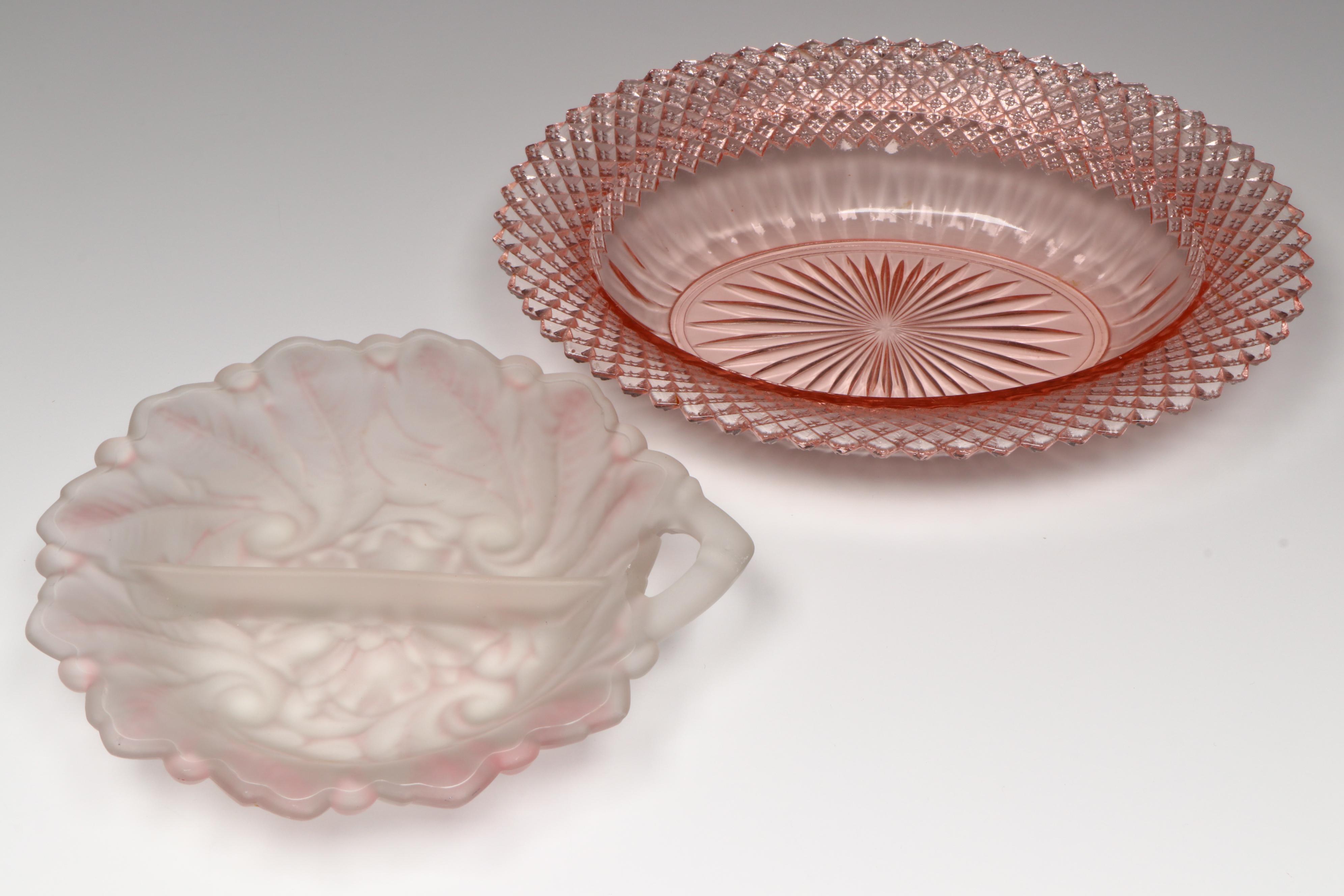 Anchor Hocking "Miss America" with Dish and Table Accessories