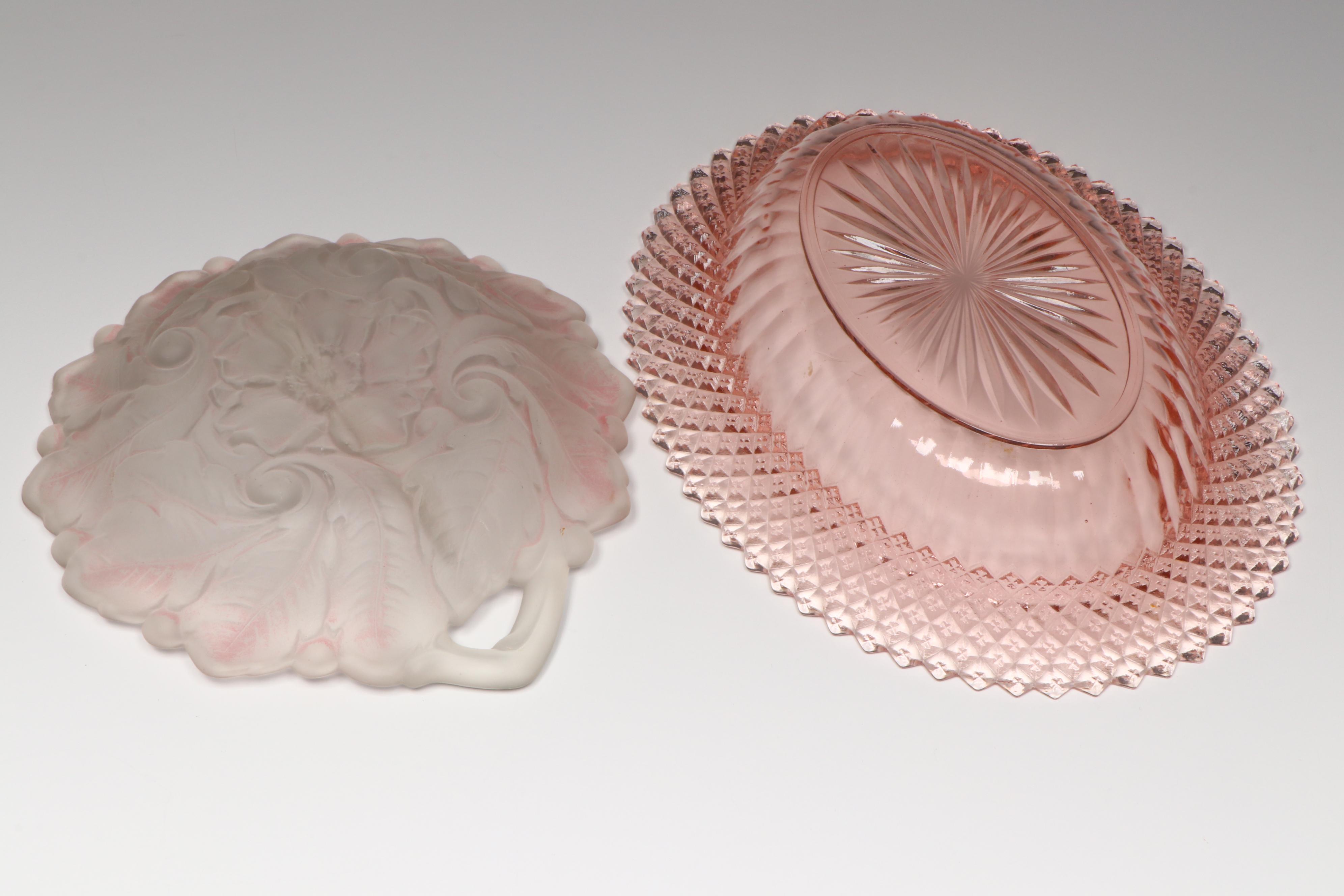 Anchor Hocking "Miss America" with Dish and Table Accessories