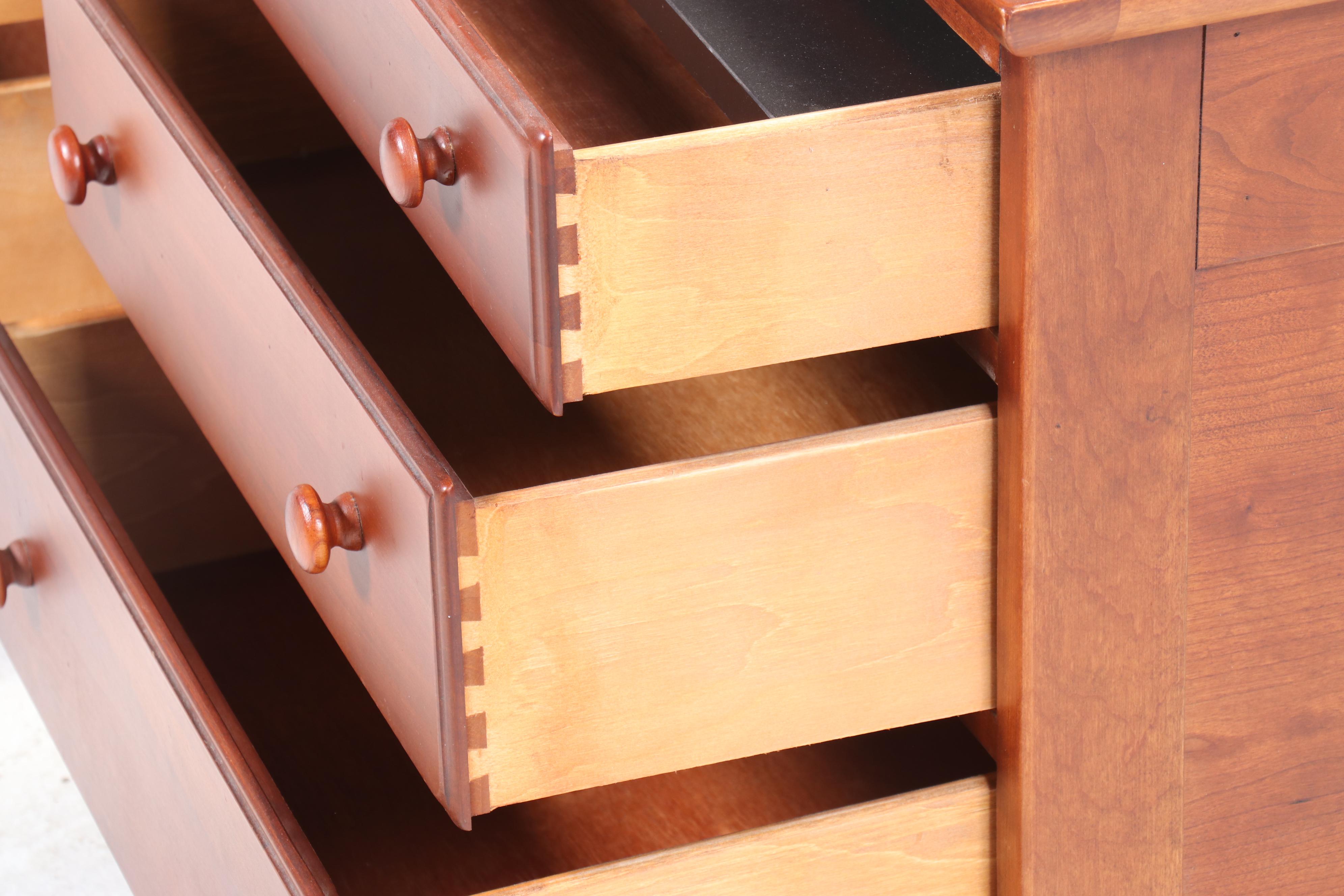 Pair of Lexington Shaker Style Cherry Nightstands