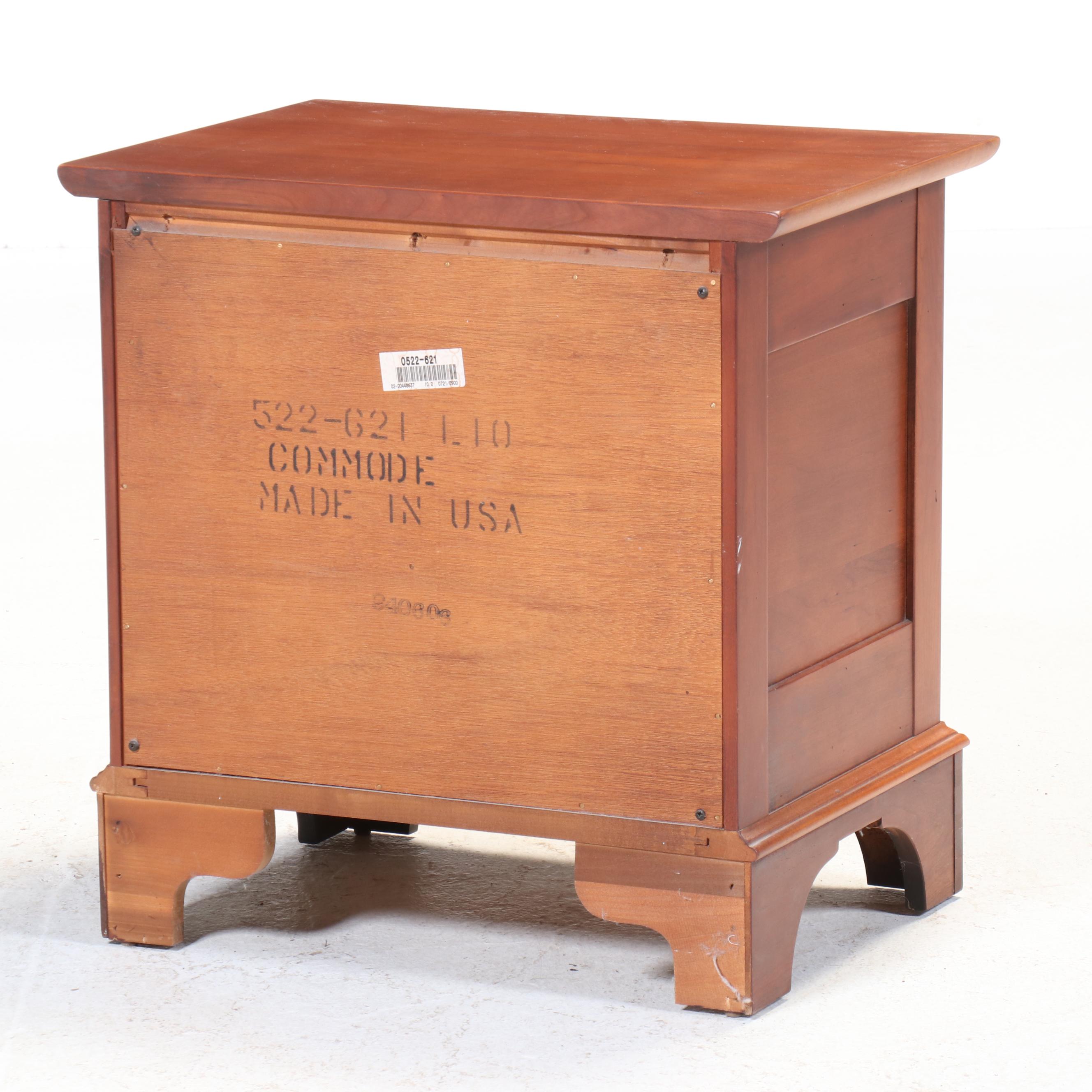 Pair of Lexington Shaker Style Cherry Nightstands