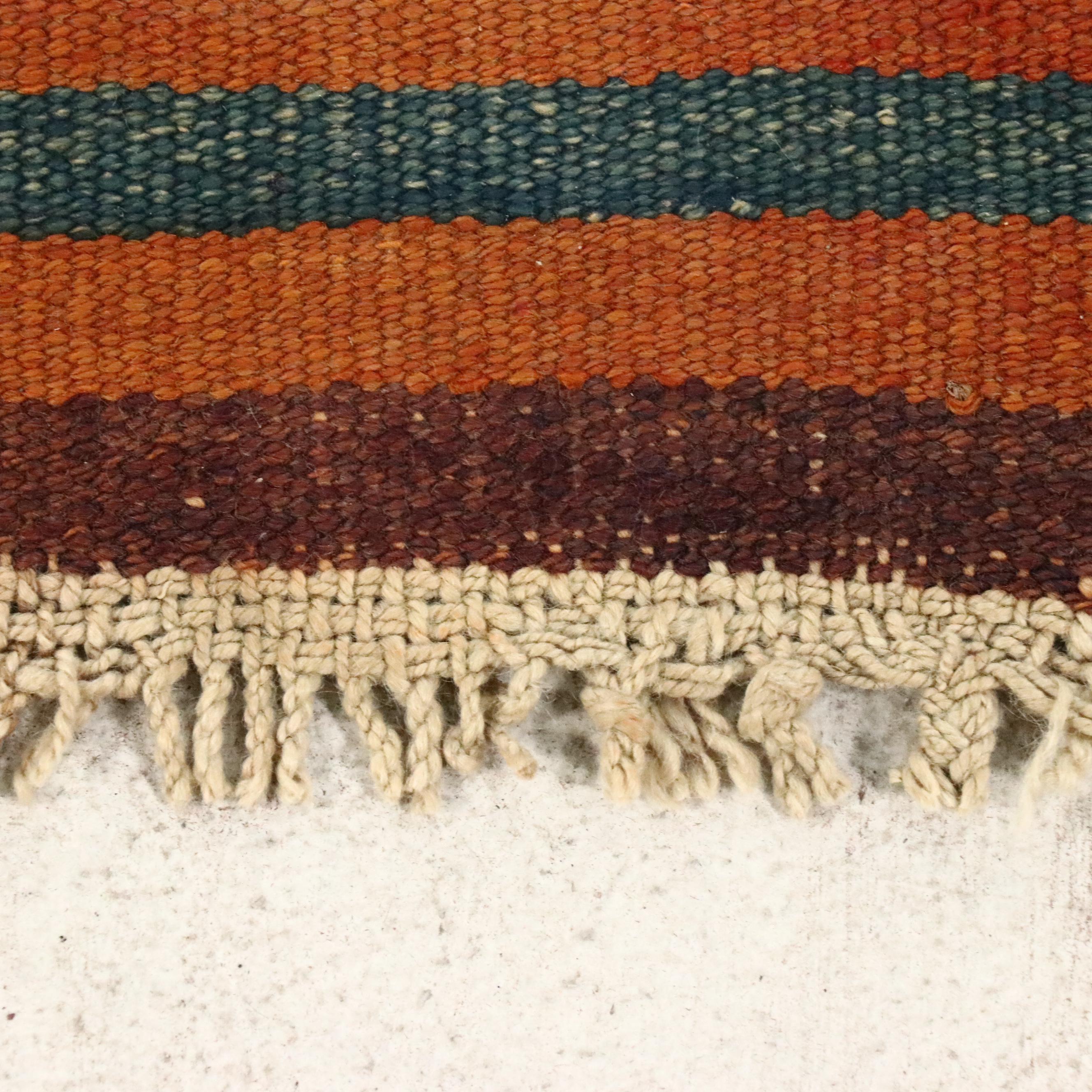 3'8 x 10'11 Hand-Knotted Caucasian Dagestan Long Rug