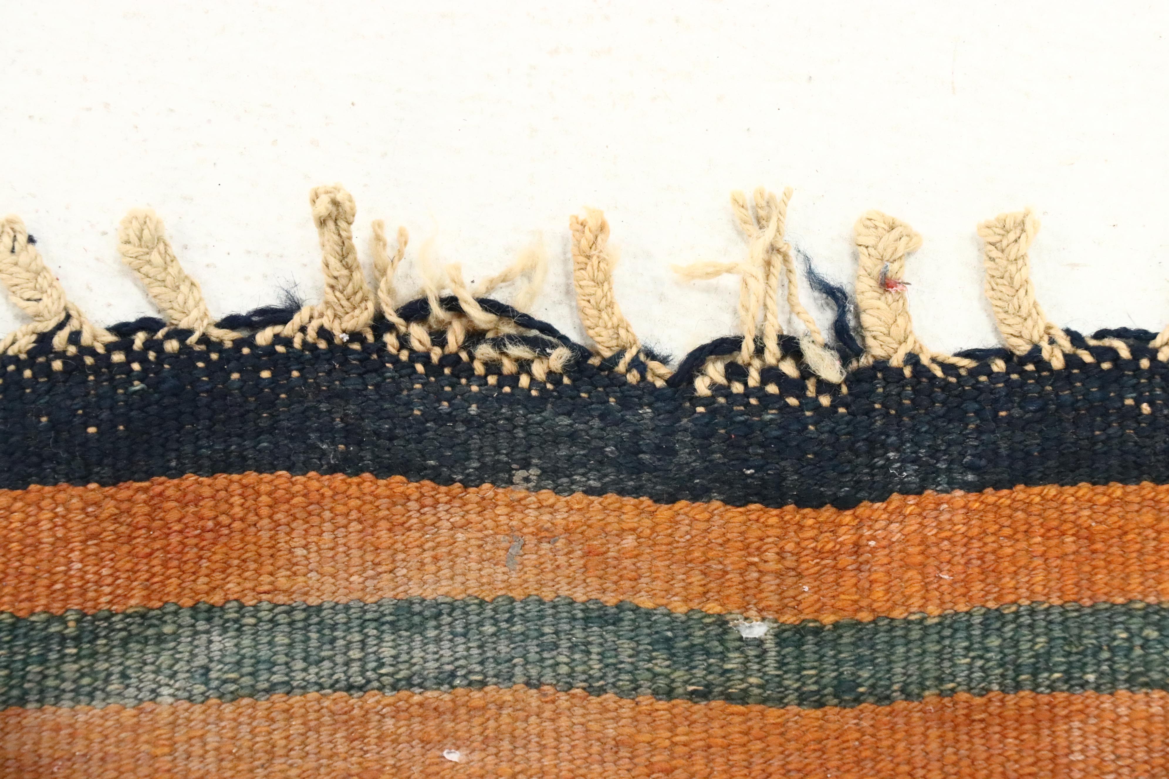 3'8 x 10'11 Hand-Knotted Caucasian Dagestan Long Rug