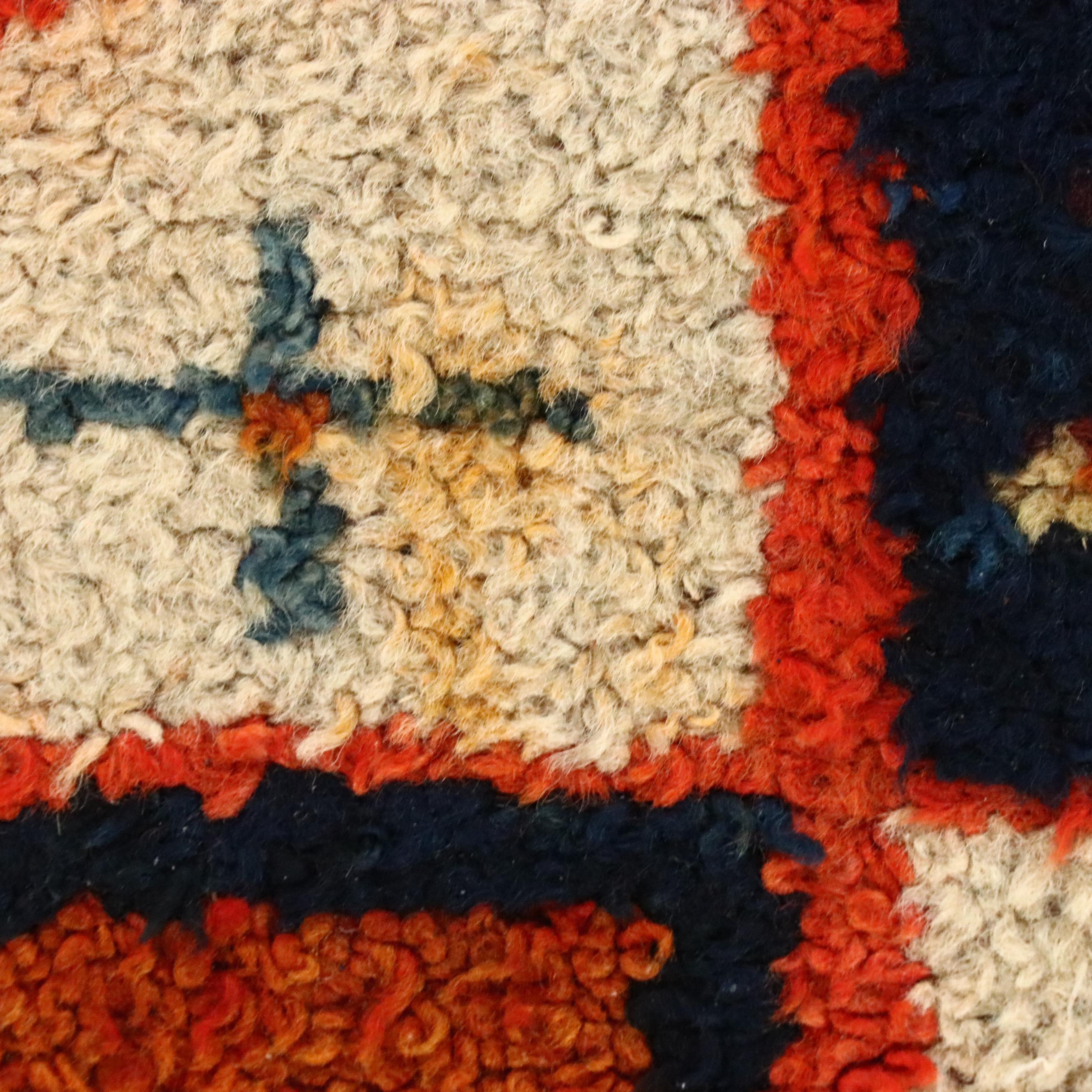 3'8 x 10'11 Hand-Knotted Caucasian Dagestan Long Rug