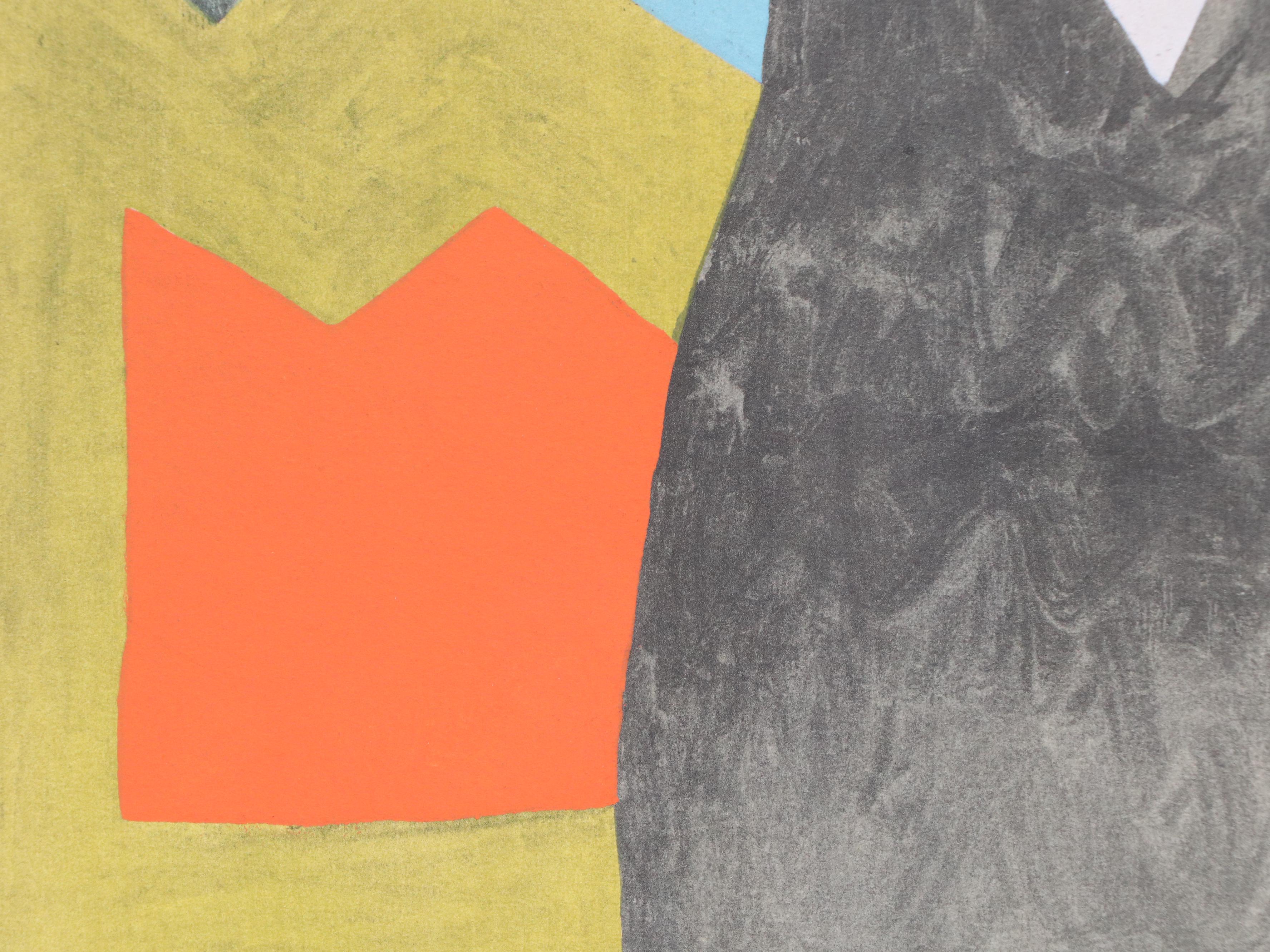 Serge Poliakoff Serigraph for "XX siècle," 1966