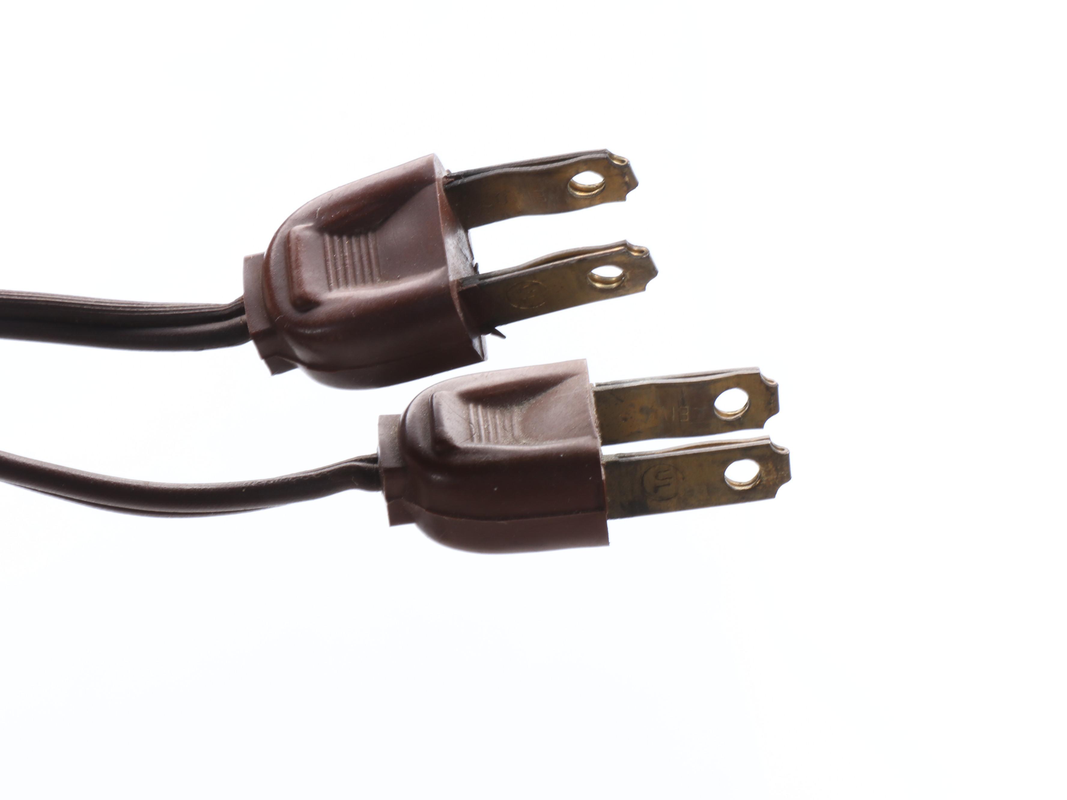 Pair of Stiffel Brass Tall Urn Table Lamps with Silk Panel Drum Shades