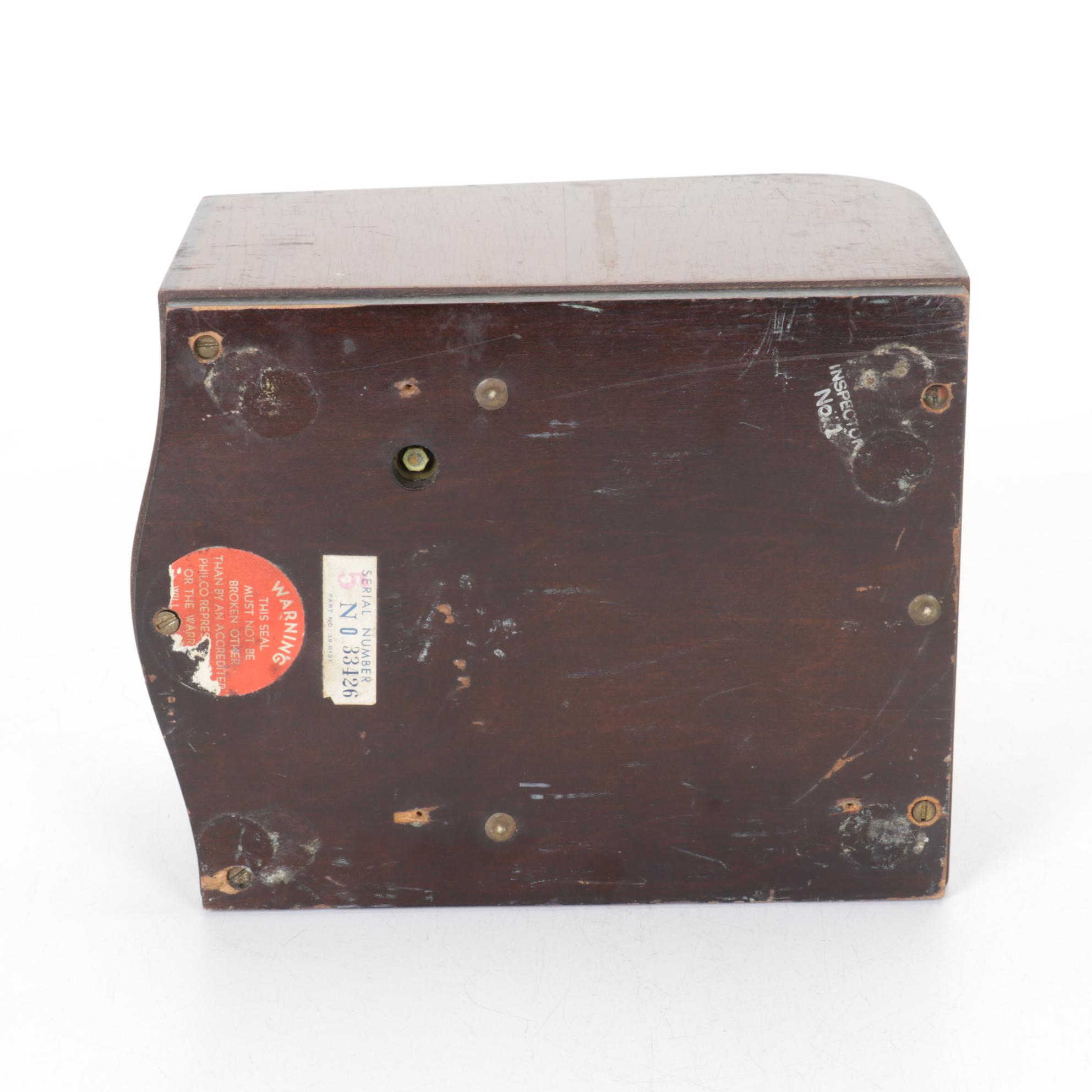 Philco "Mystery" Remote Control for Tube Radio, 1939–1942