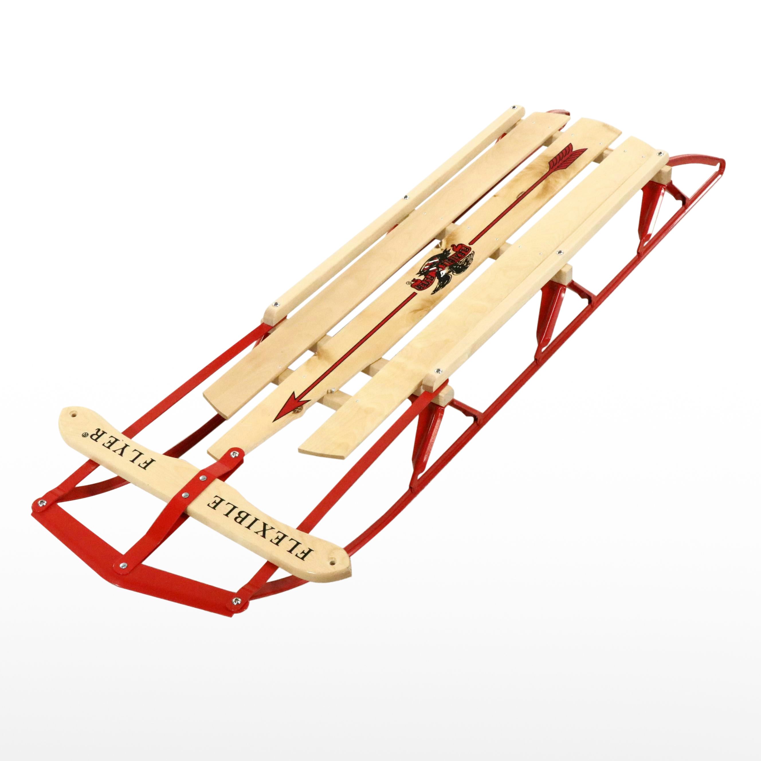 Flexible Flyer Model 1060 Wooden and Metal Sled