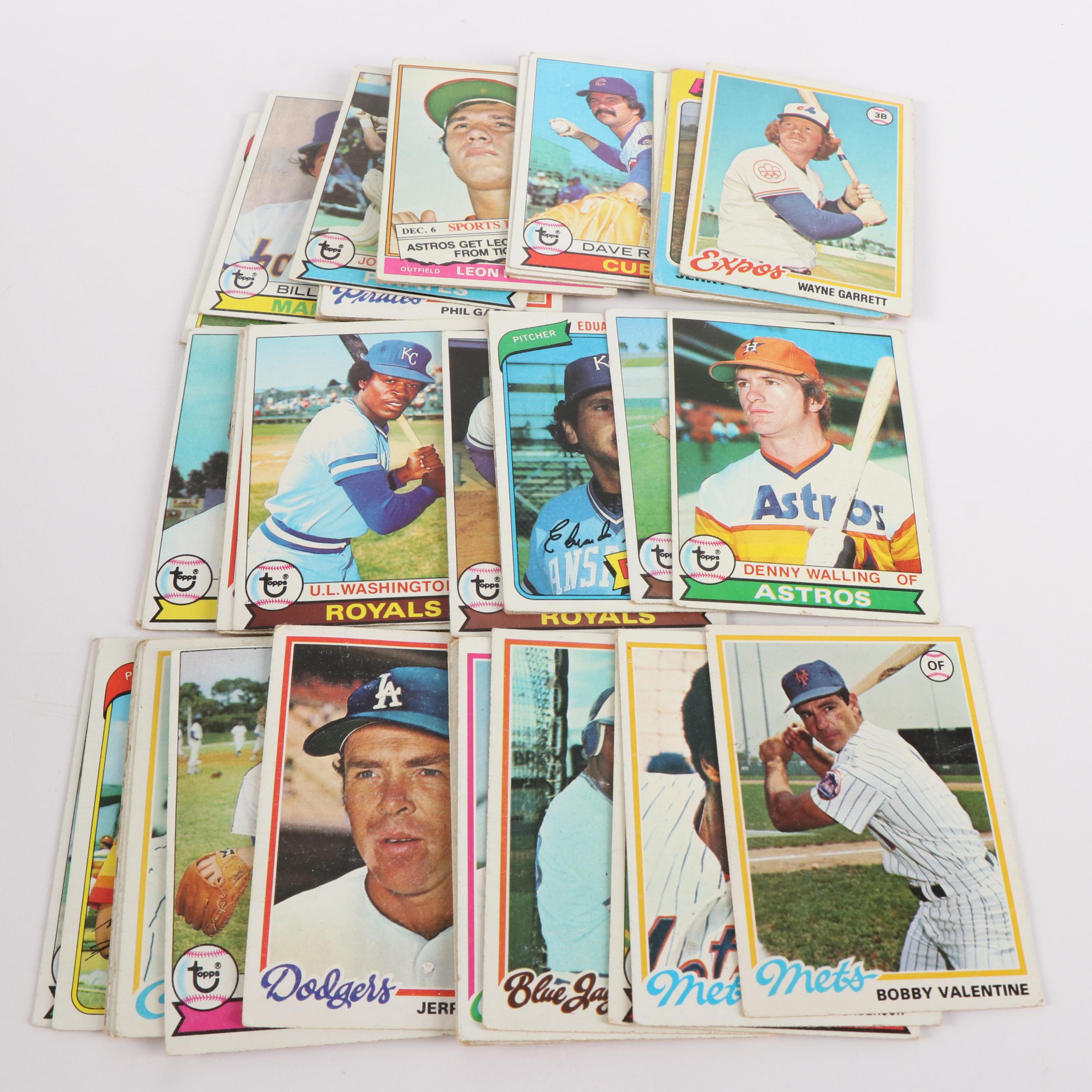 Box of 1978 and 1986 Topps Baseball Cards and More