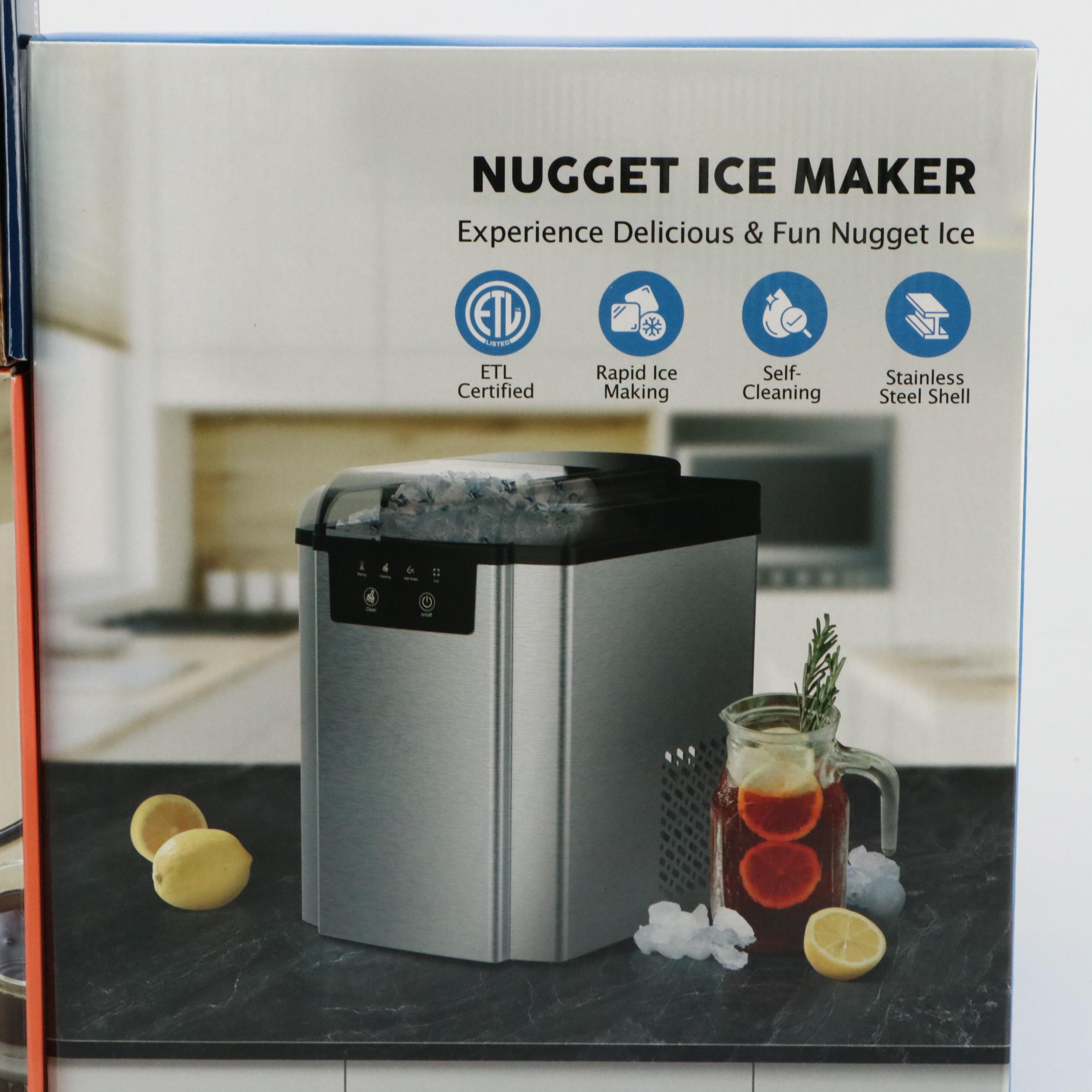 Charcoal Companion Cast Iron Brie Baker with Nugget Ice Maker and Kettle