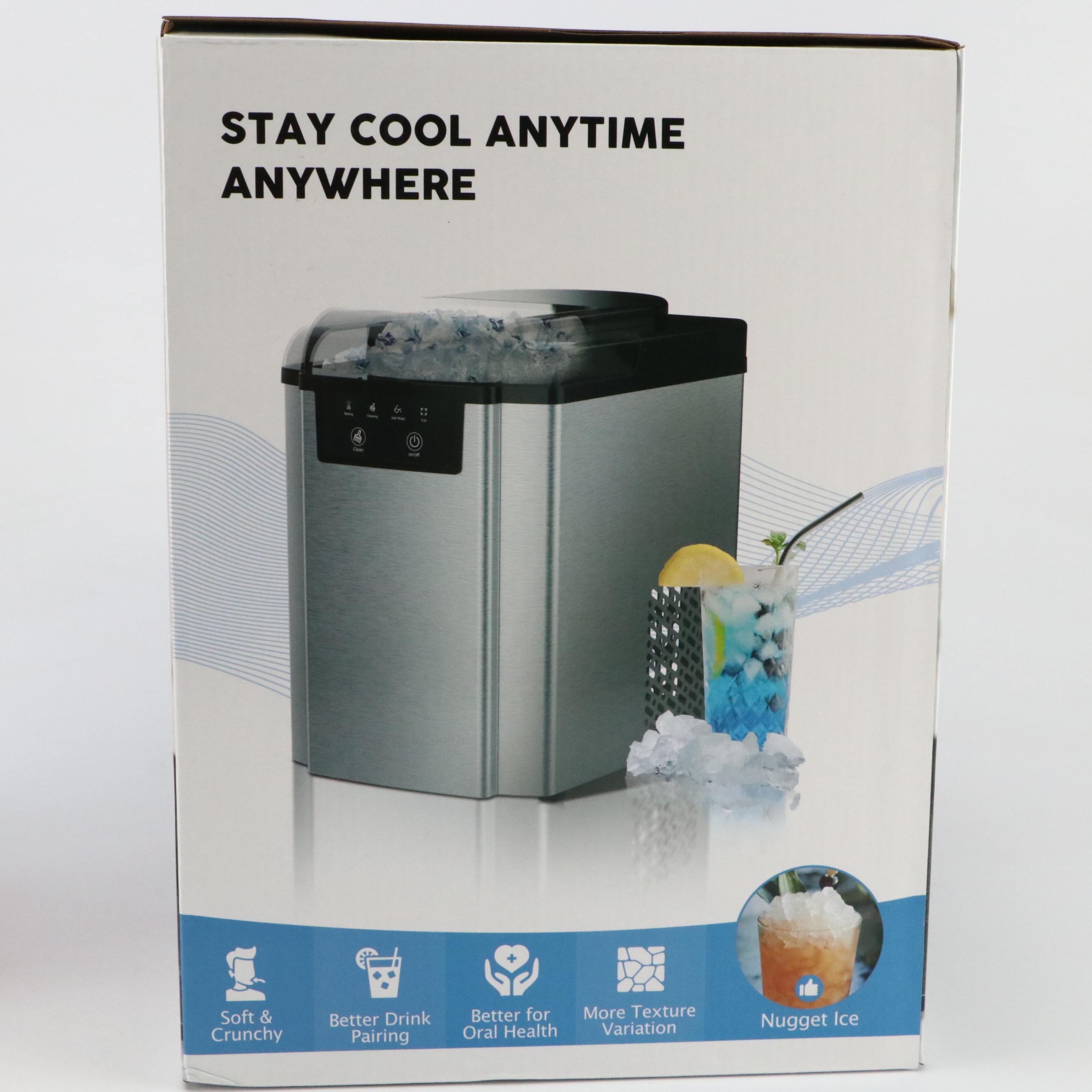 Charcoal Companion Cast Iron Brie Baker with Nugget Ice Maker and Kettle