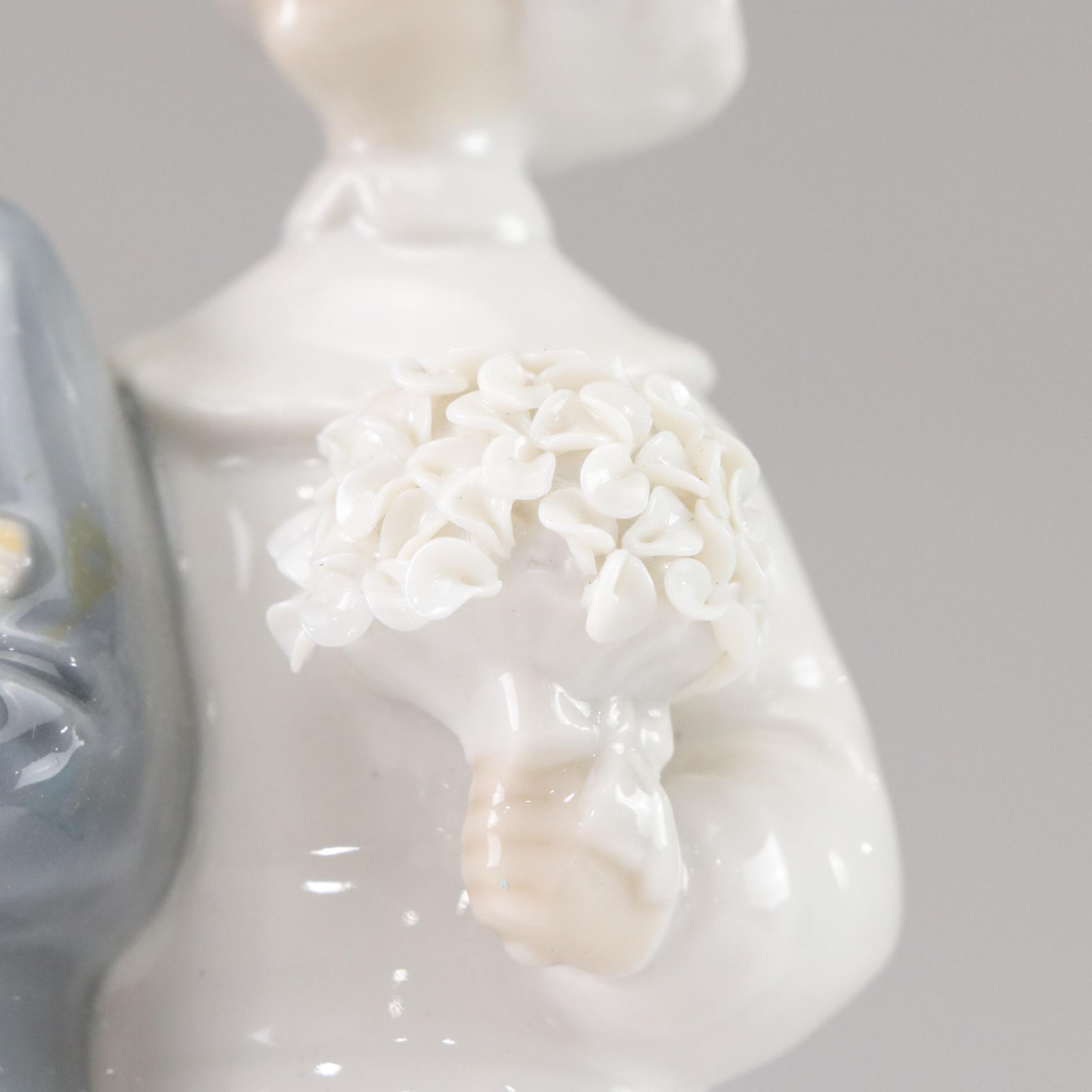 Lladró Wedding Collection "Bride and Groom" in Box, Retired