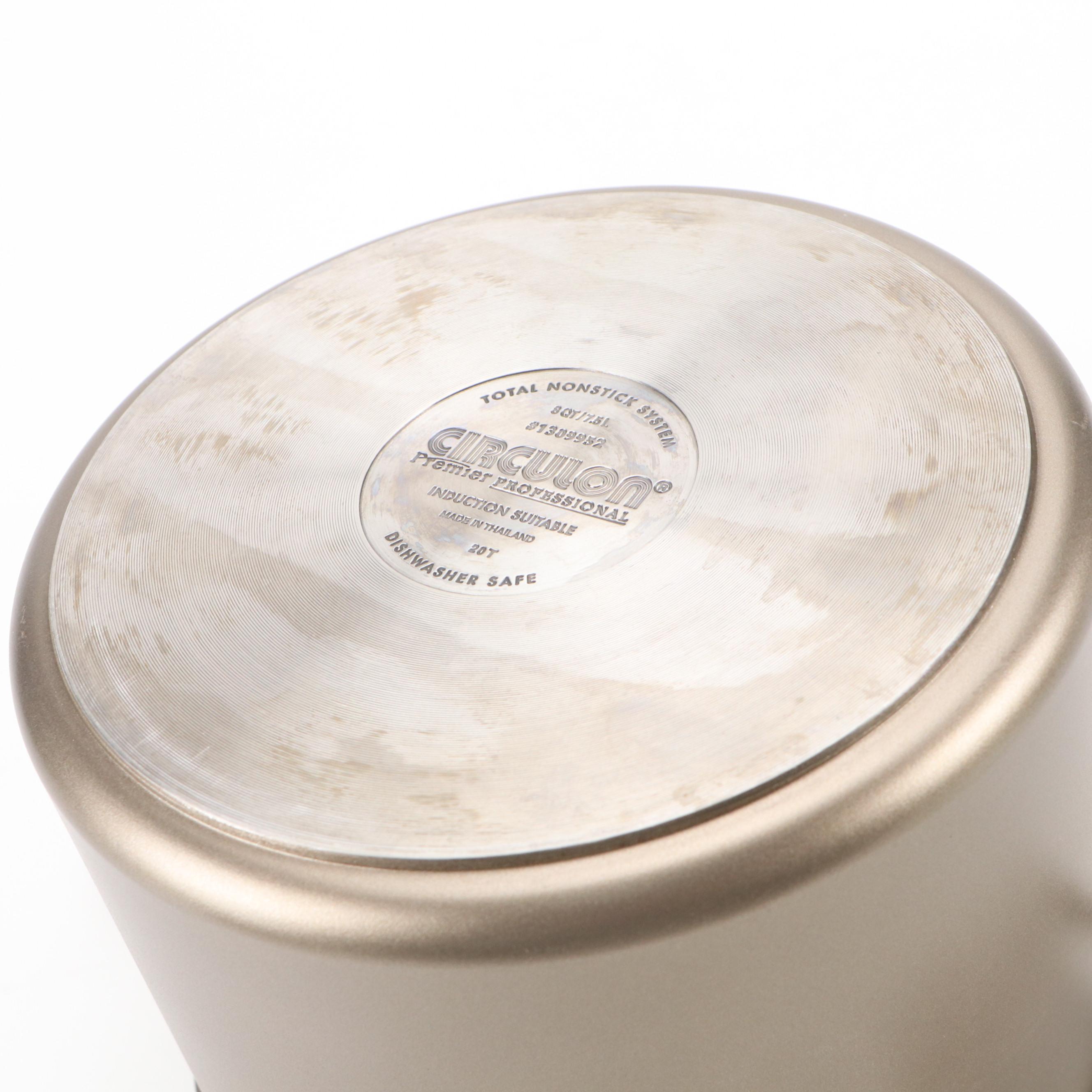 Circulon Aluminum Stockpot, Saucepans, Skillets and Sauté Pan