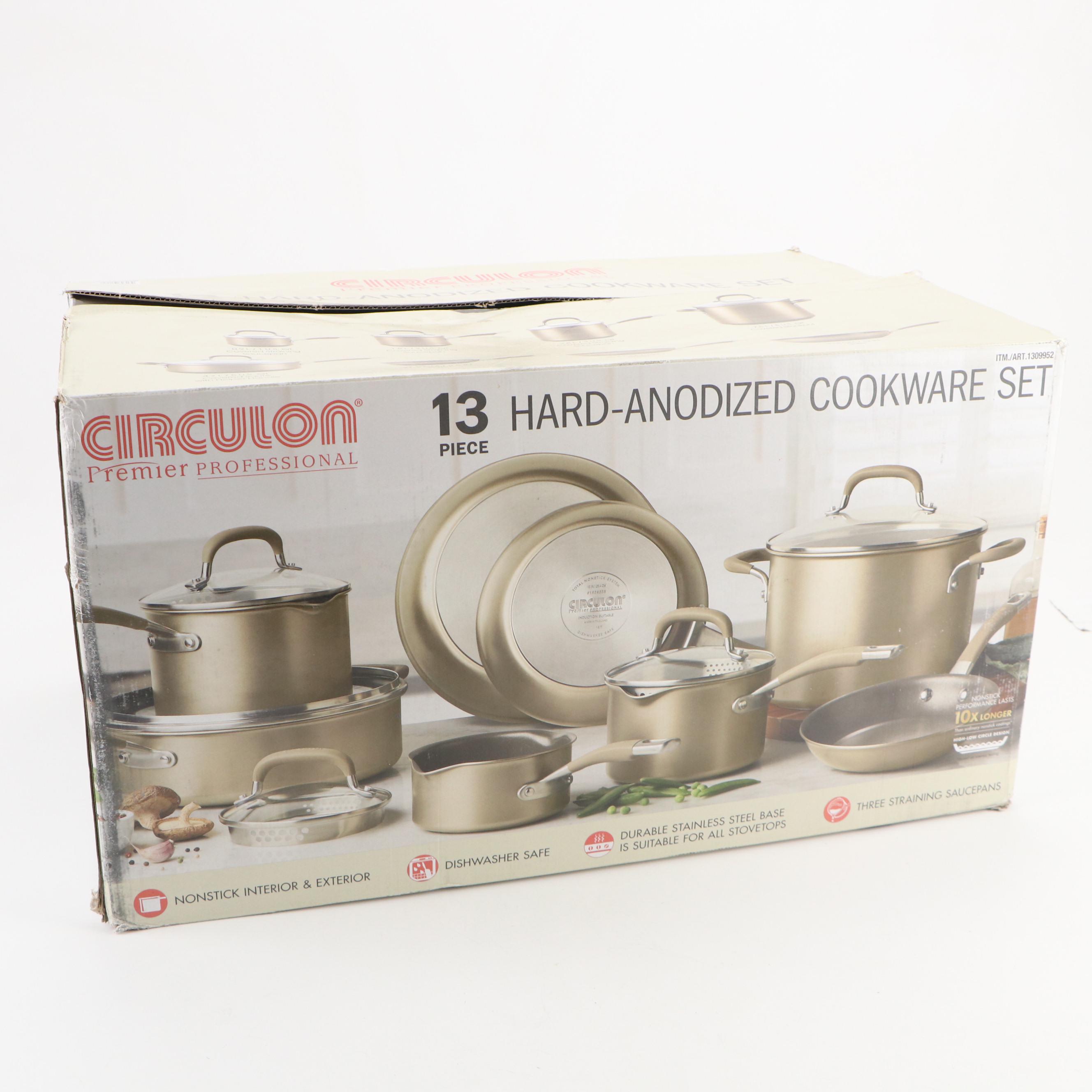 Circulon Aluminum Stockpot, Saucepans, Skillets and Sauté Pan