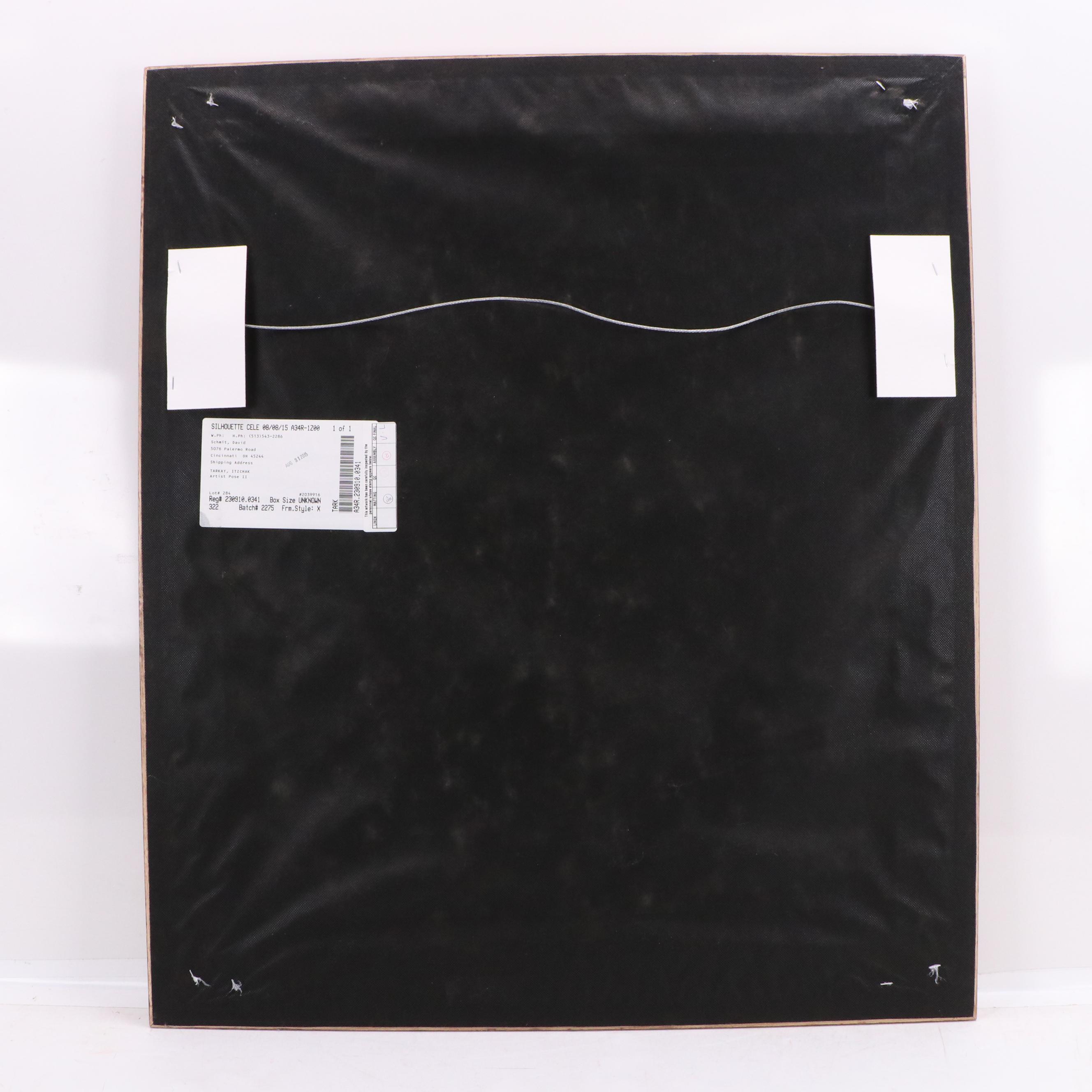 Itzchak Tarkay Serigraph "Artist Pose II"