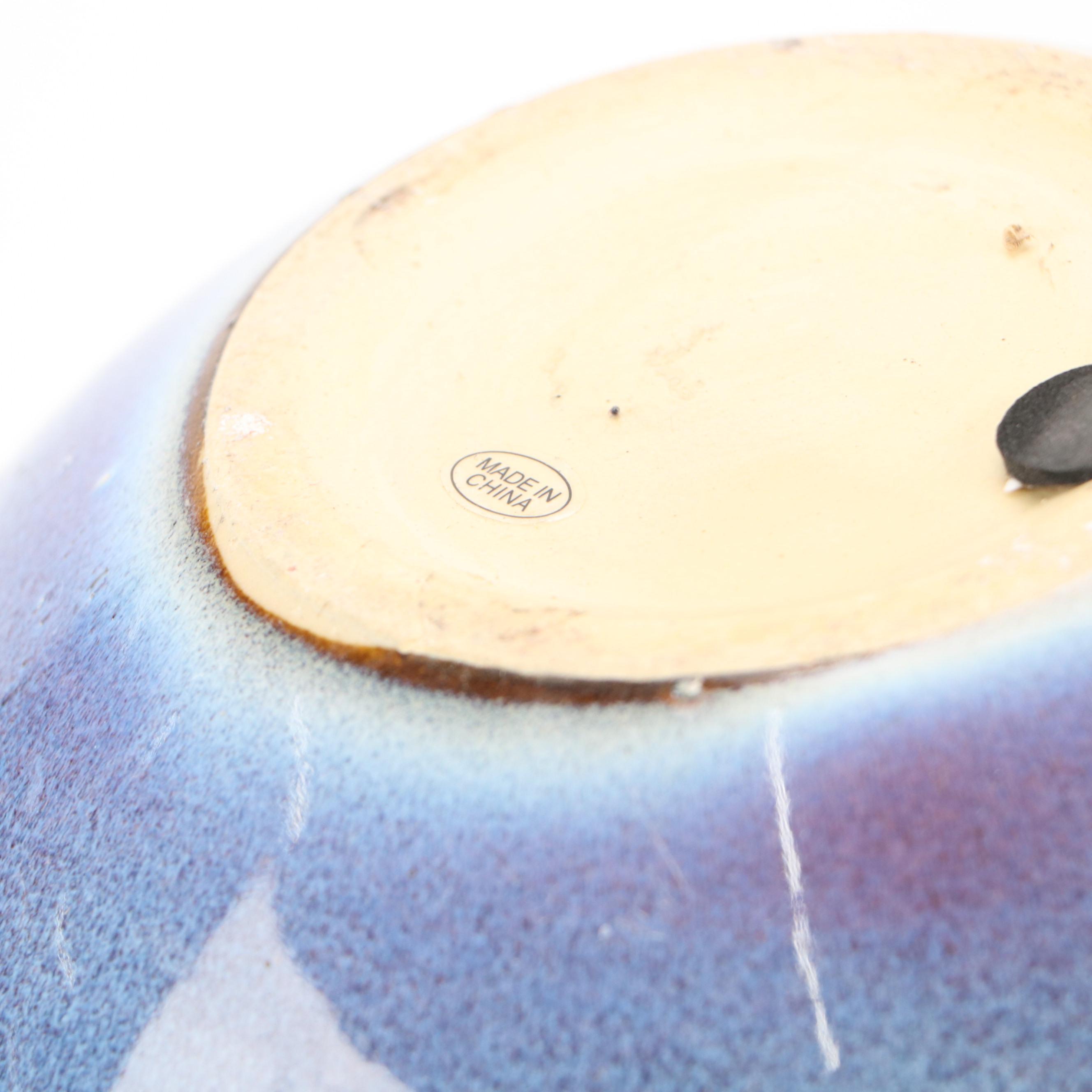 Parsley Pottery Drip Glaze Oil Dispenser Bottle and Other Ceramic Vases