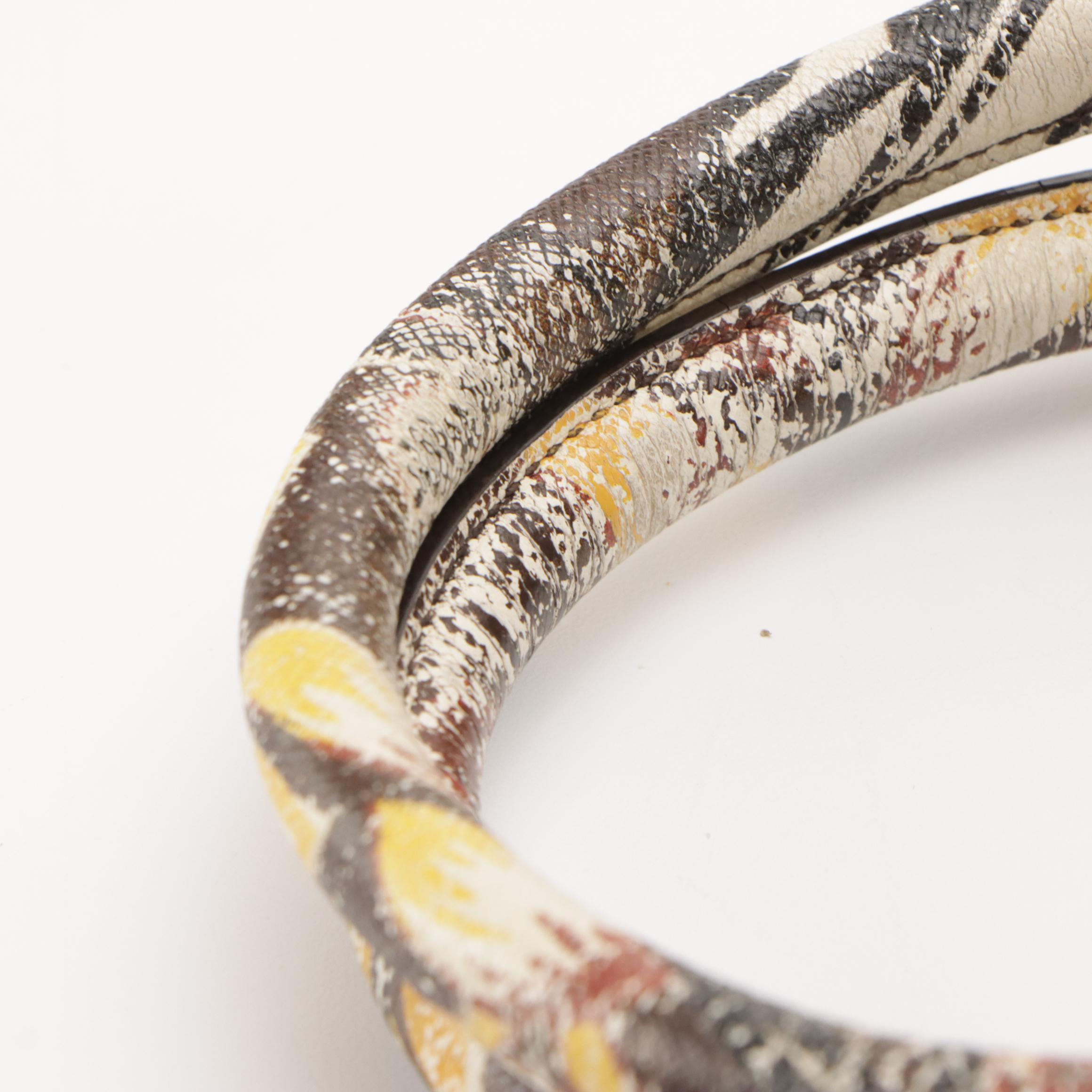 Prada Twin Zip Pocket Medium Tote in Cafe Floral Print Saffiano Leather