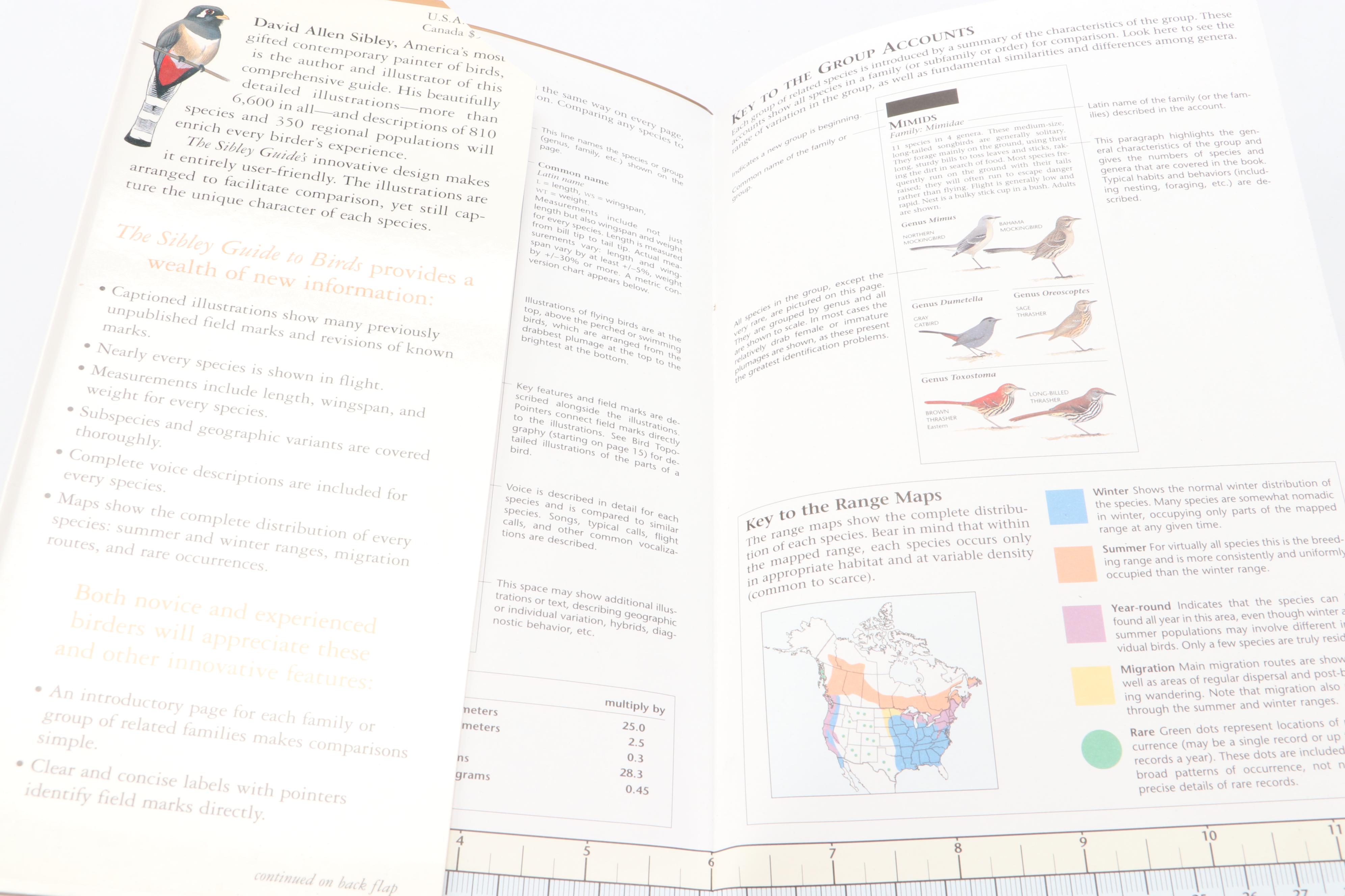 "The Sibley Guide to Birds" by David Allen Sibley and More Bird Guide Books