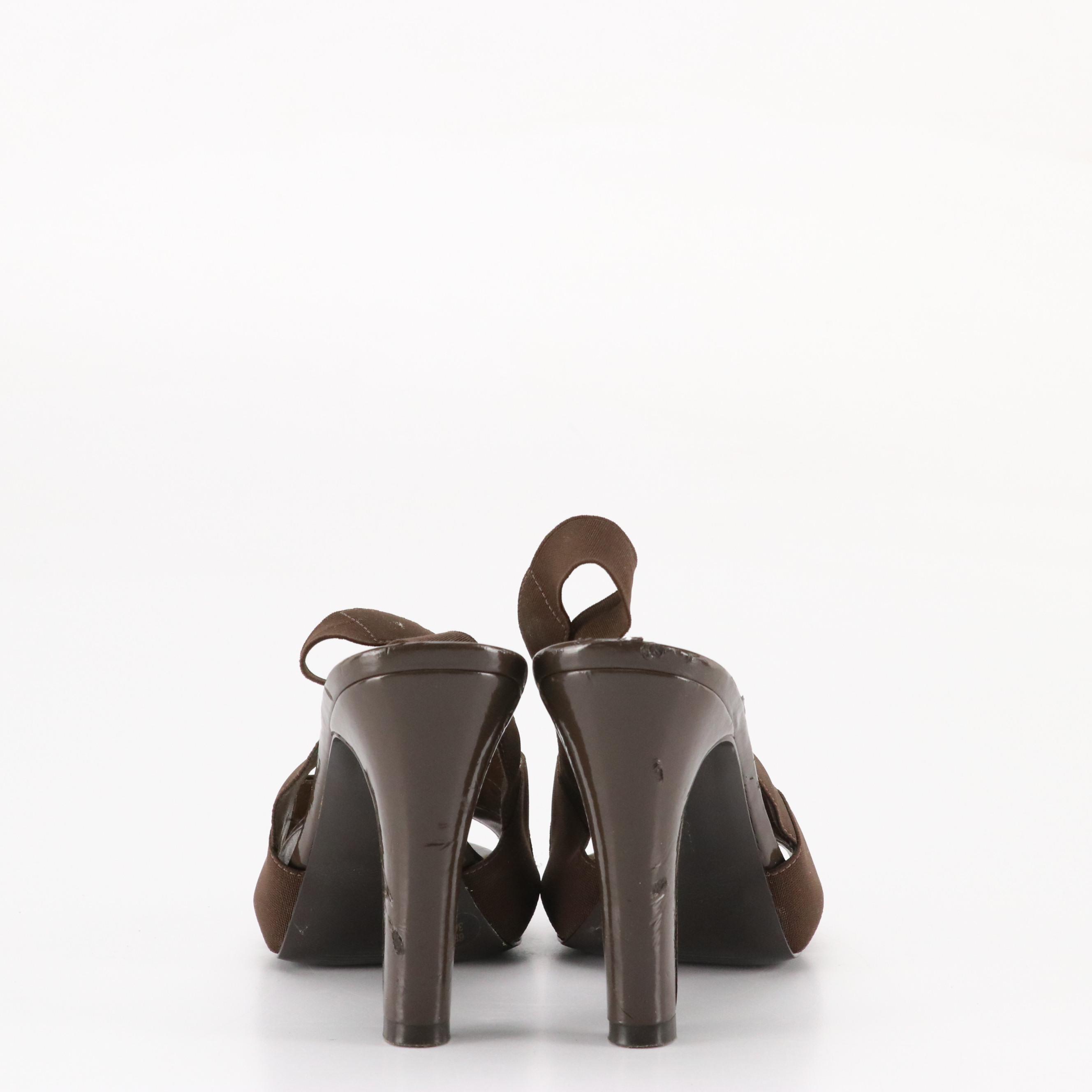 BCBGirls Slingback Pumps and White House Black Market "Katy" Sandals with Box