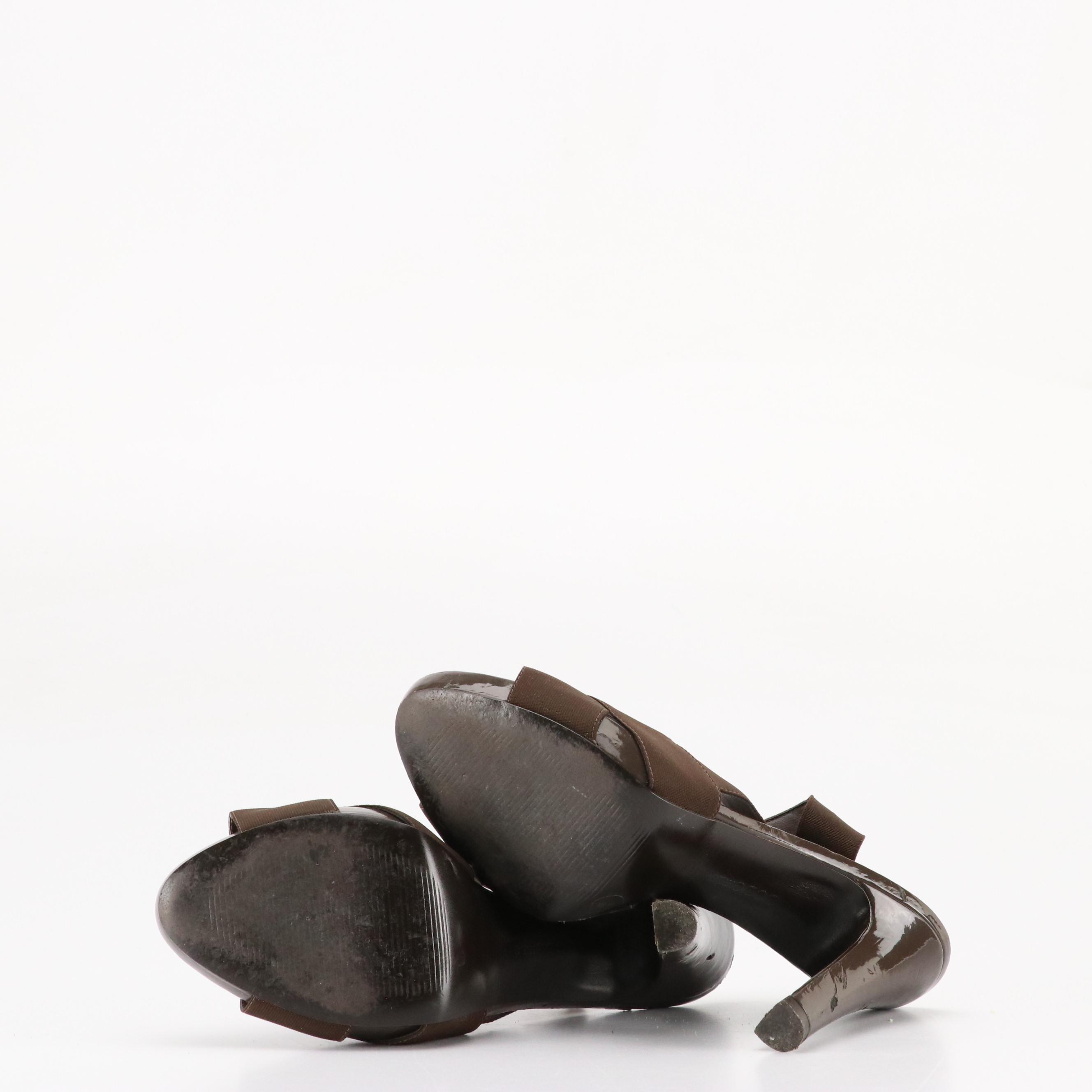 BCBGirls Slingback Pumps and White House Black Market "Katy" Sandals with Box