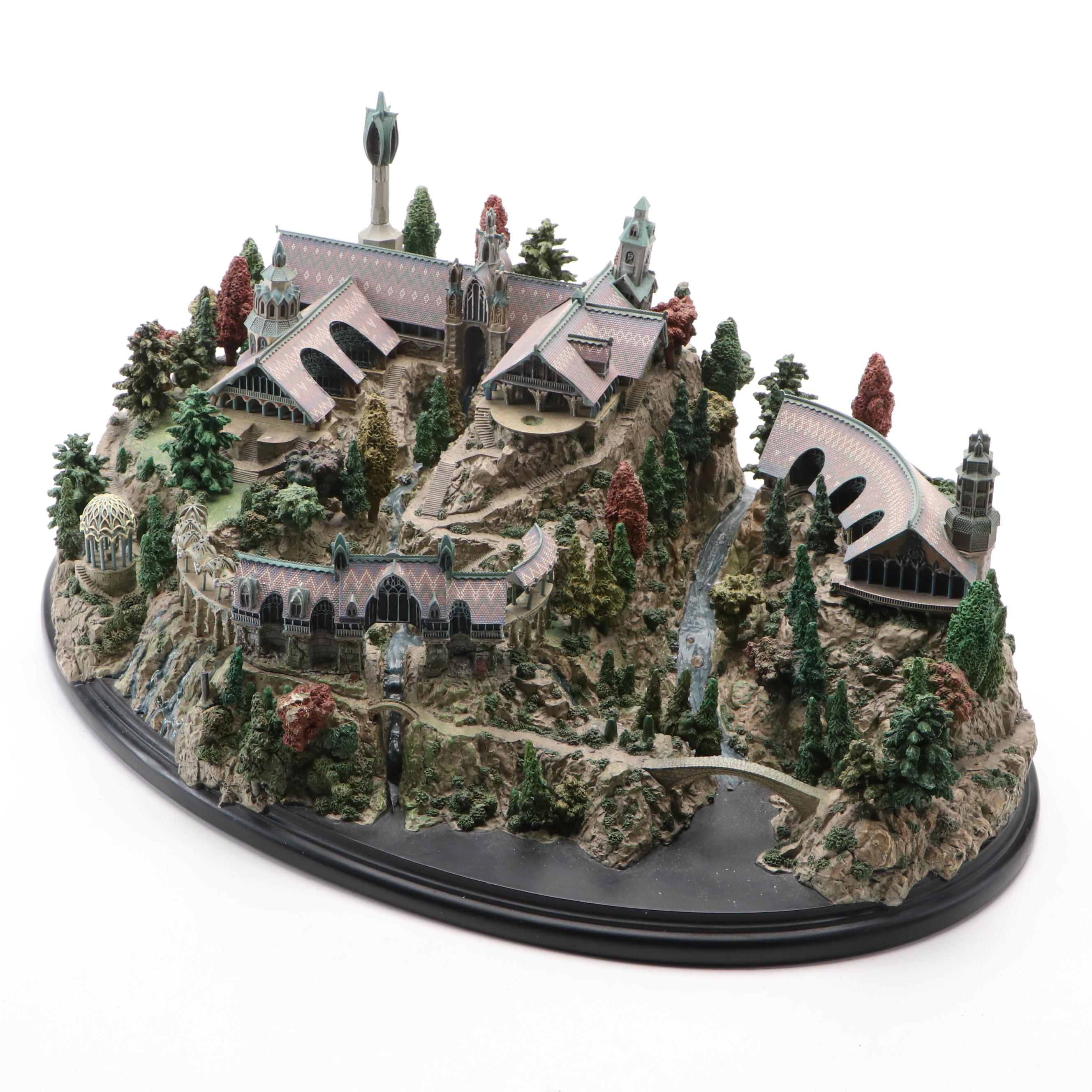 Wētā Workshop "Rivendale" The Lord of the Rings Resin Figurine, 2011