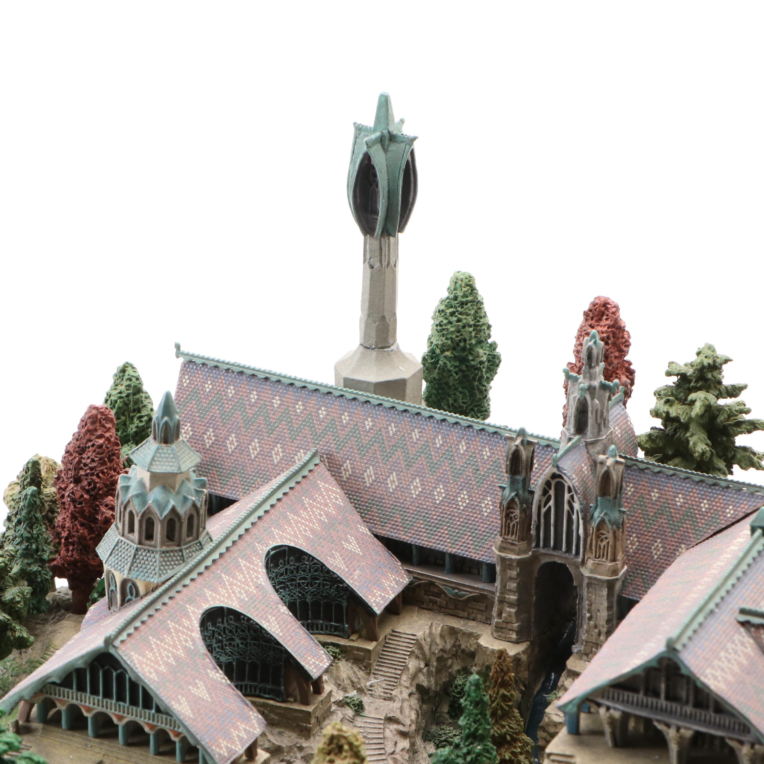 Wētā Workshop "Rivendale" The Lord of the Rings Resin Figurine, 2011