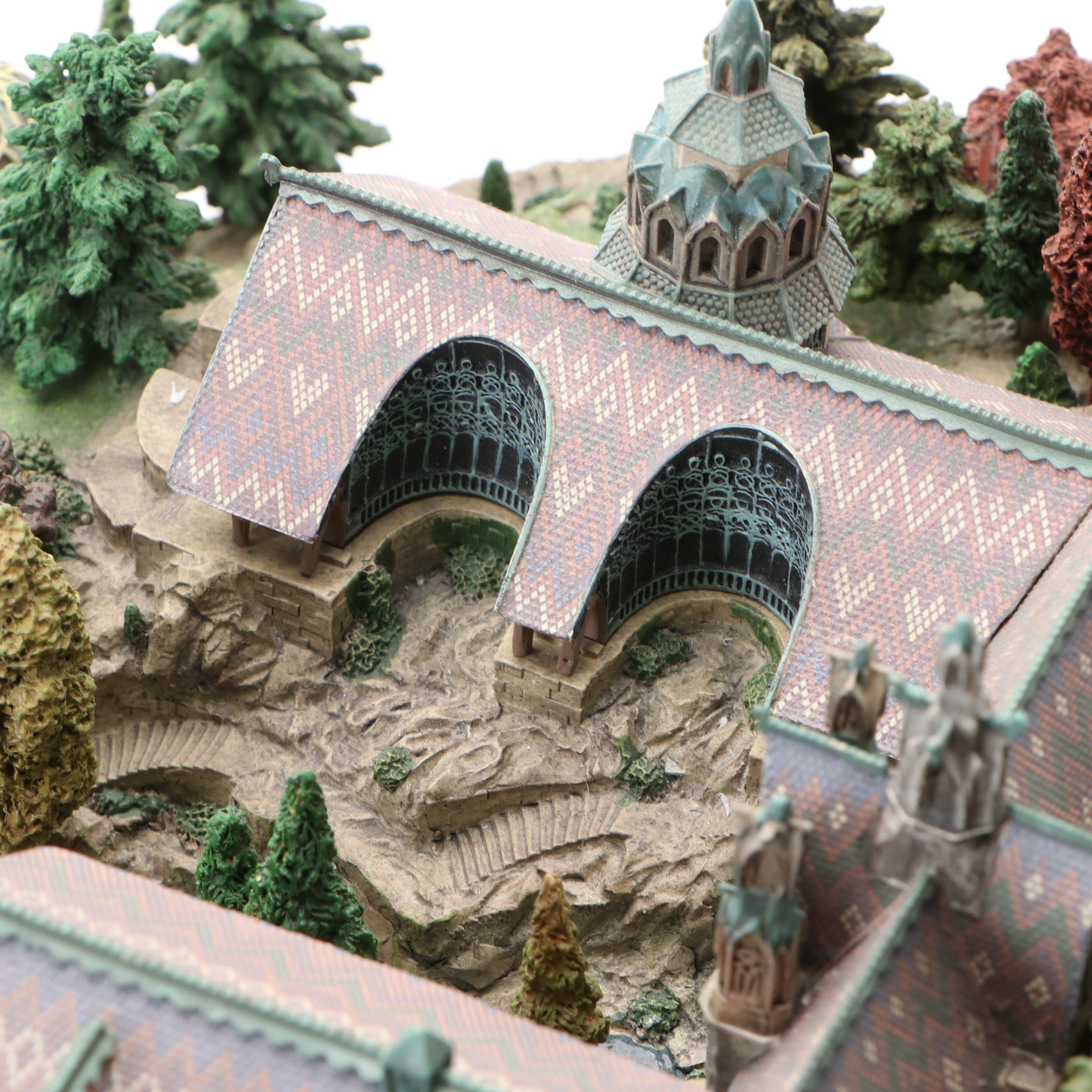 Wētā Workshop "Rivendale" The Lord of the Rings Resin Figurine, 2011