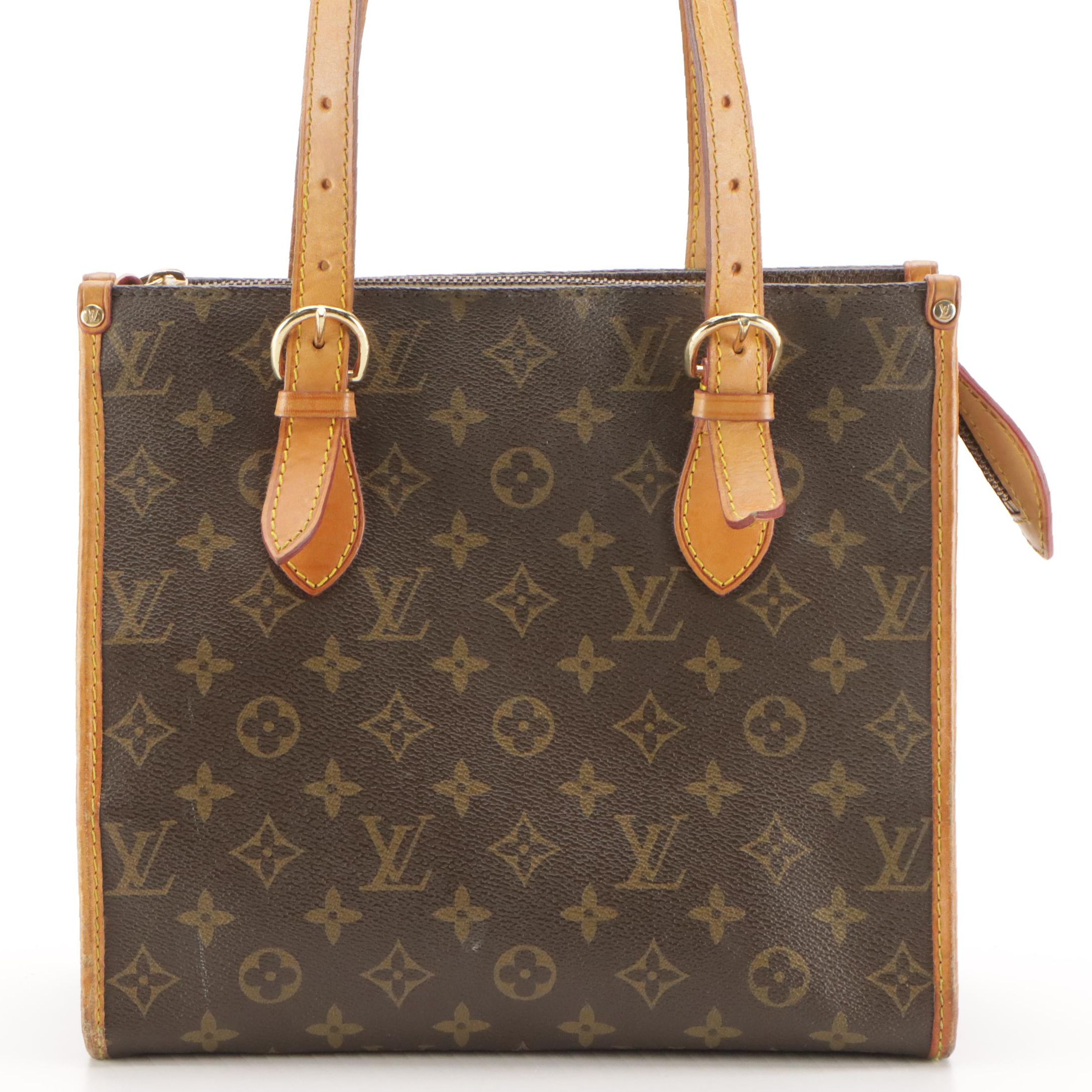 Louis Vuitton Popincourt Haut Shoulder Bag in Monogram Canvas & Vachetta Leather