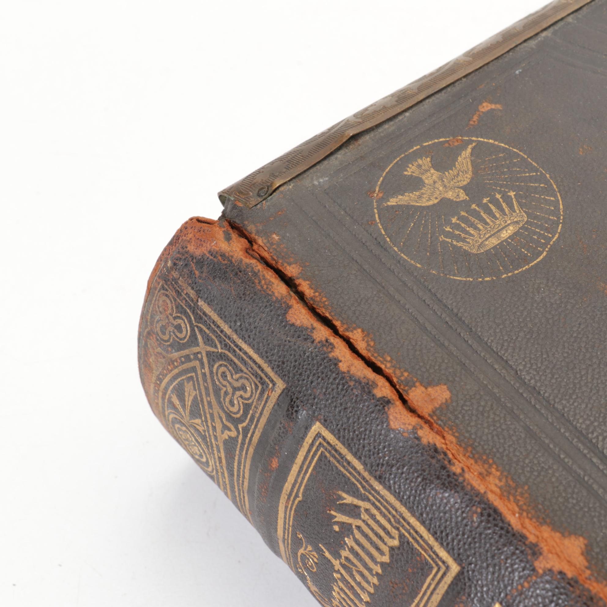 Holman's Edition of "The Holy Bible", 1883, with a Welsh Language Bible