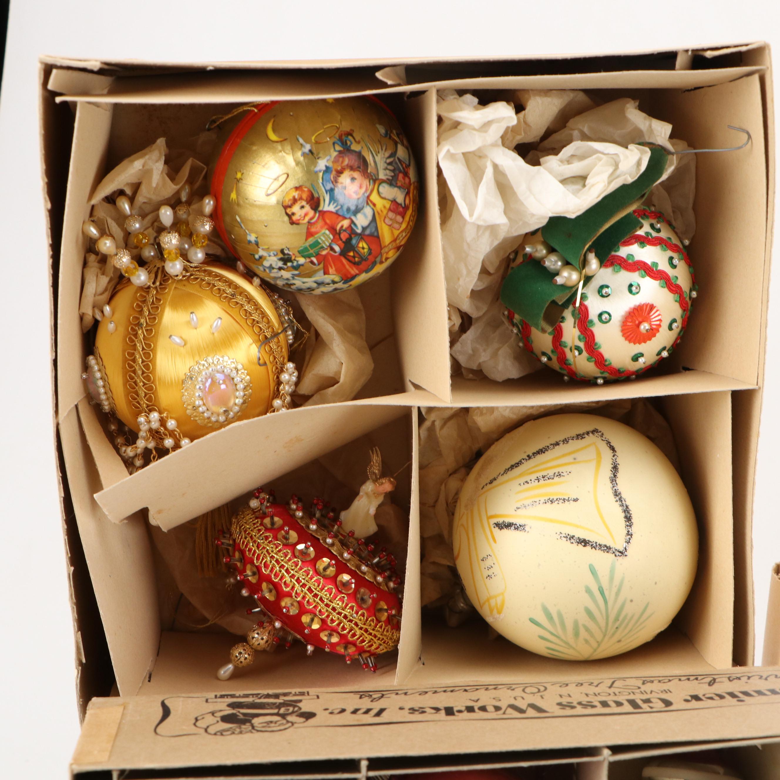 Shiny Brite, Max Eckardt & Sons and Other Christmas Ornaments