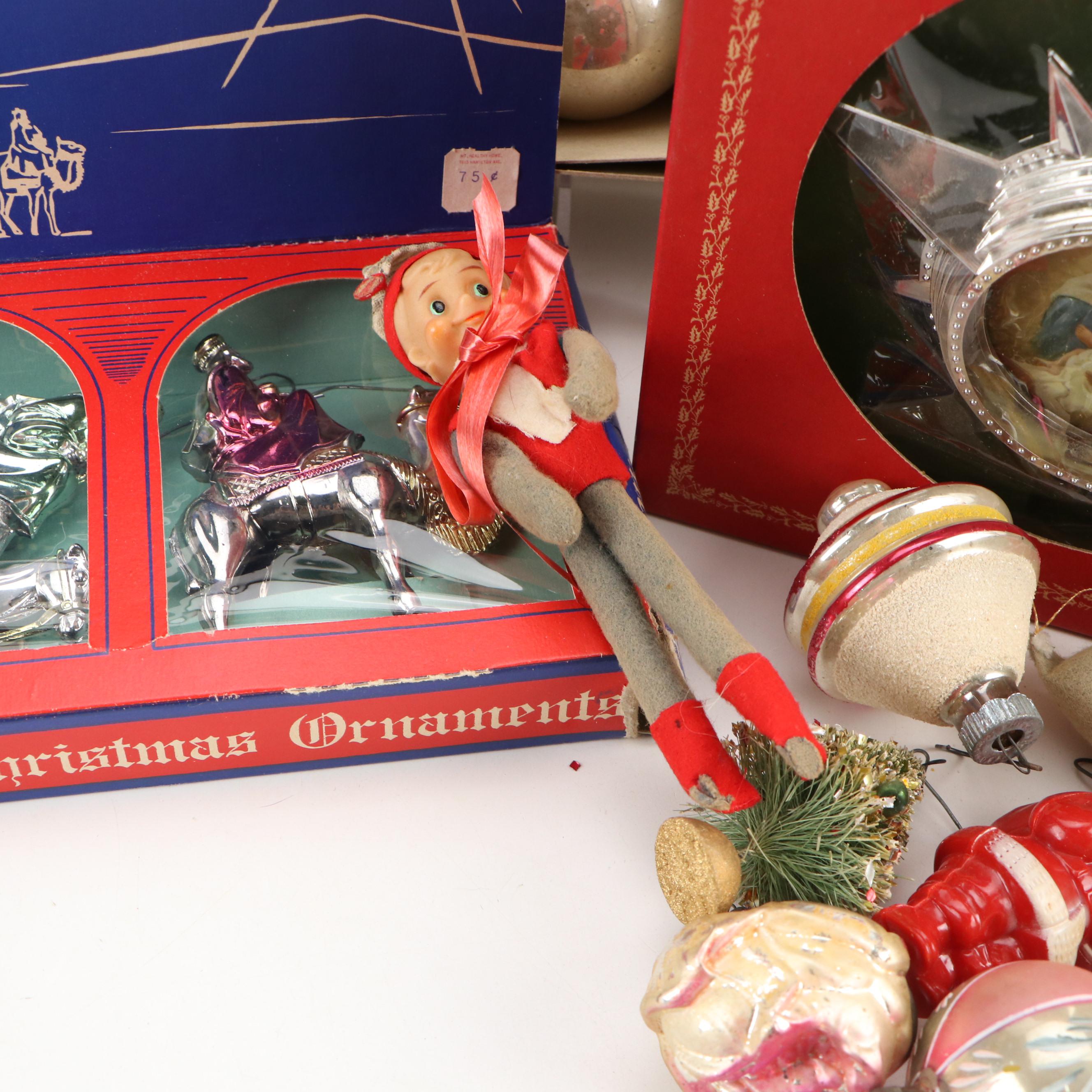 Shiny Brite, Max Eckardt & Sons and Other Christmas Ornaments