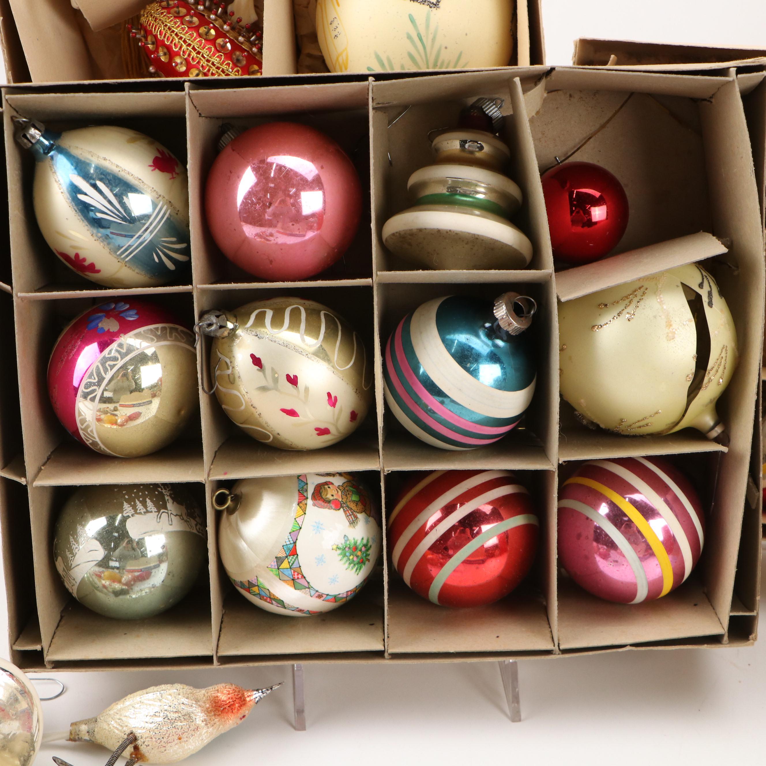 Shiny Brite, Max Eckardt & Sons and Other Christmas Ornaments