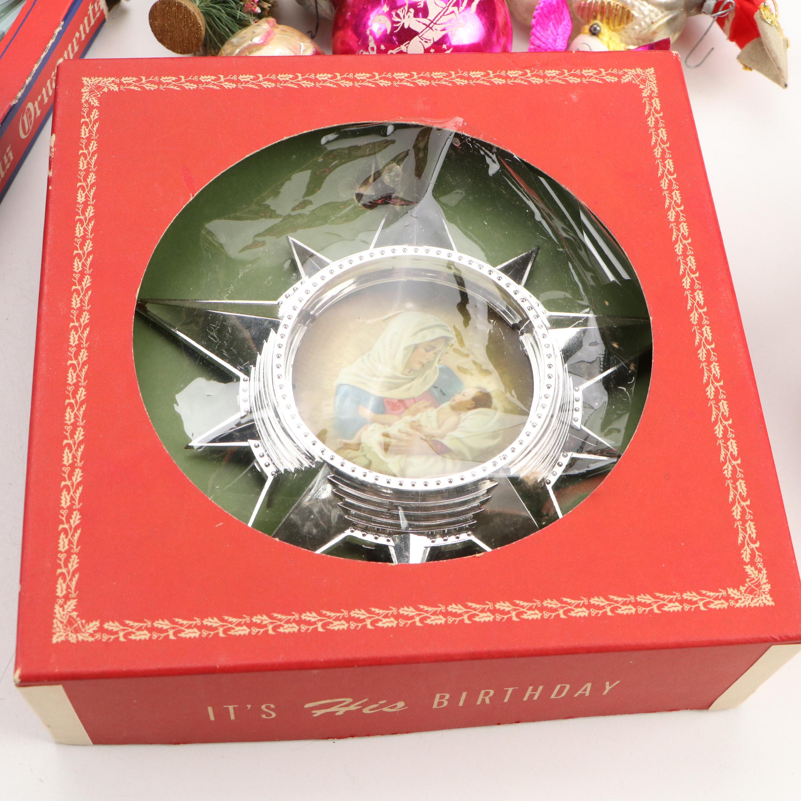 Shiny Brite, Max Eckardt & Sons and Other Christmas Ornaments