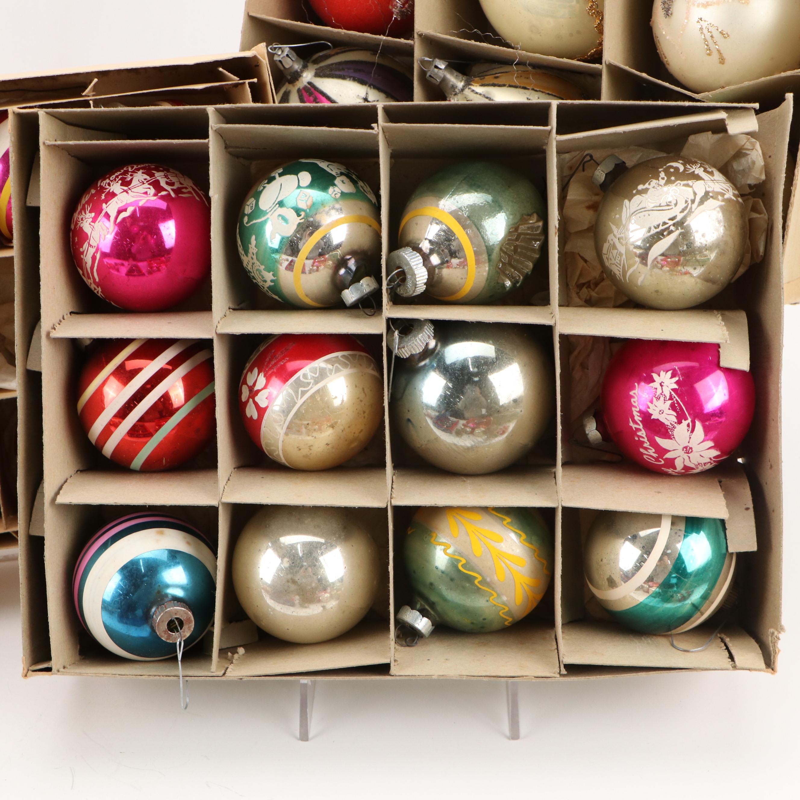 Shiny Brite, Max Eckardt & Sons and Other Christmas Ornaments