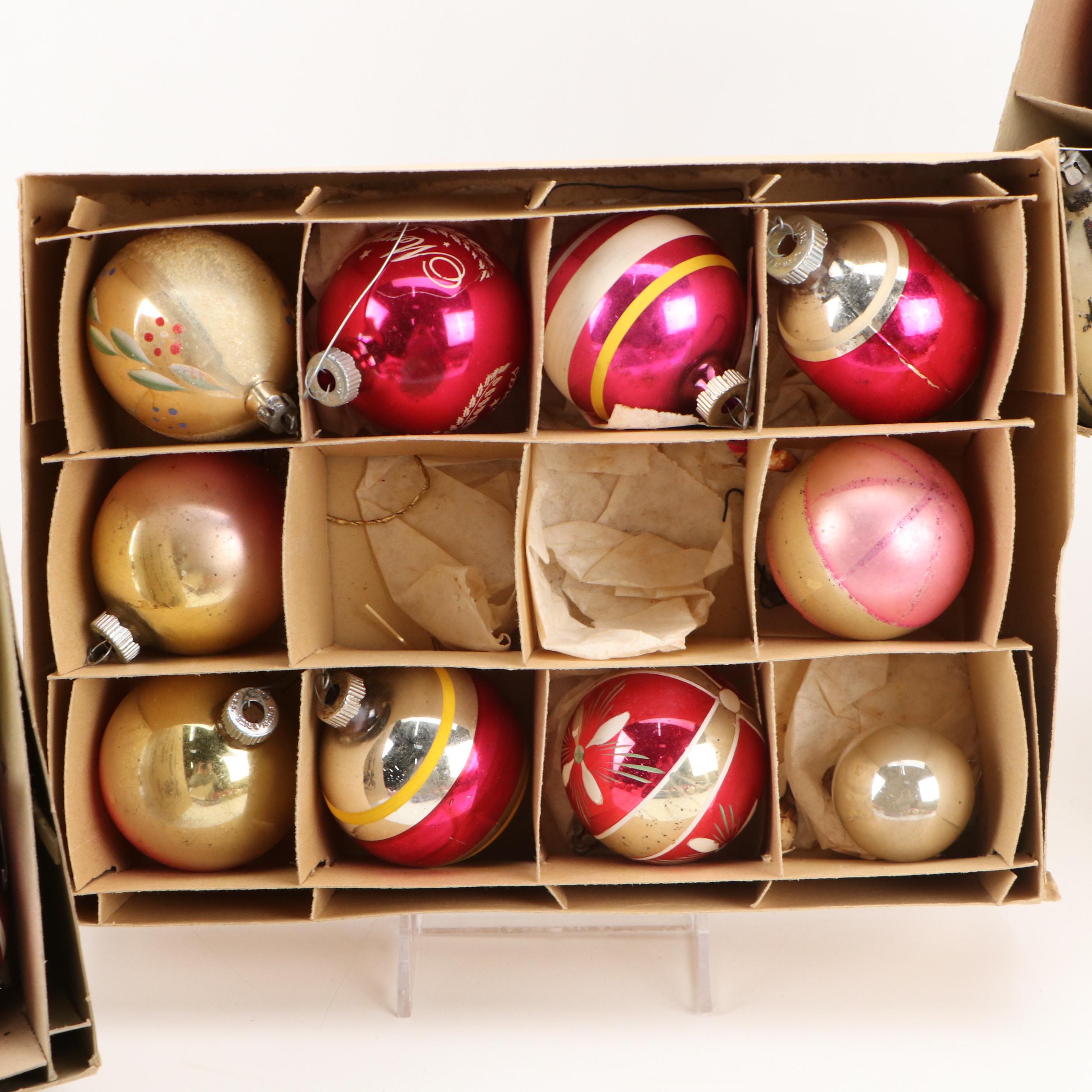 Shiny Brite, Max Eckardt & Sons and Other Christmas Ornaments