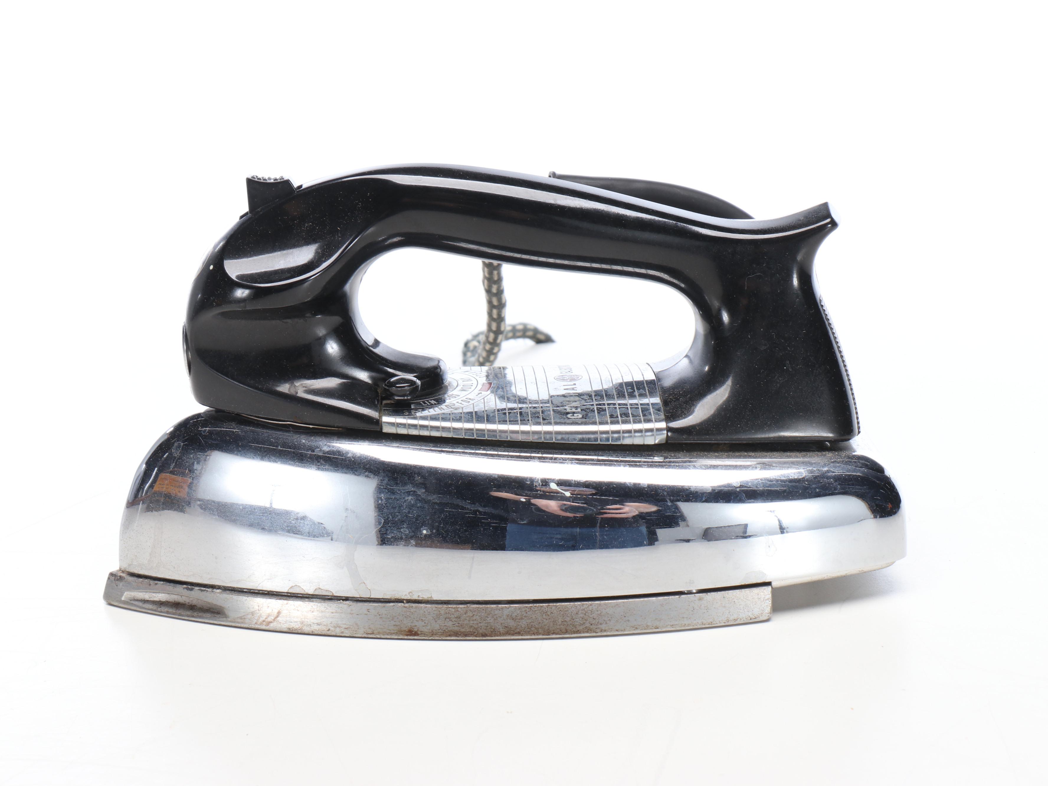 Bissell's Grand Rapids Self Cleaning Floor Sweeper with General Electric Iron