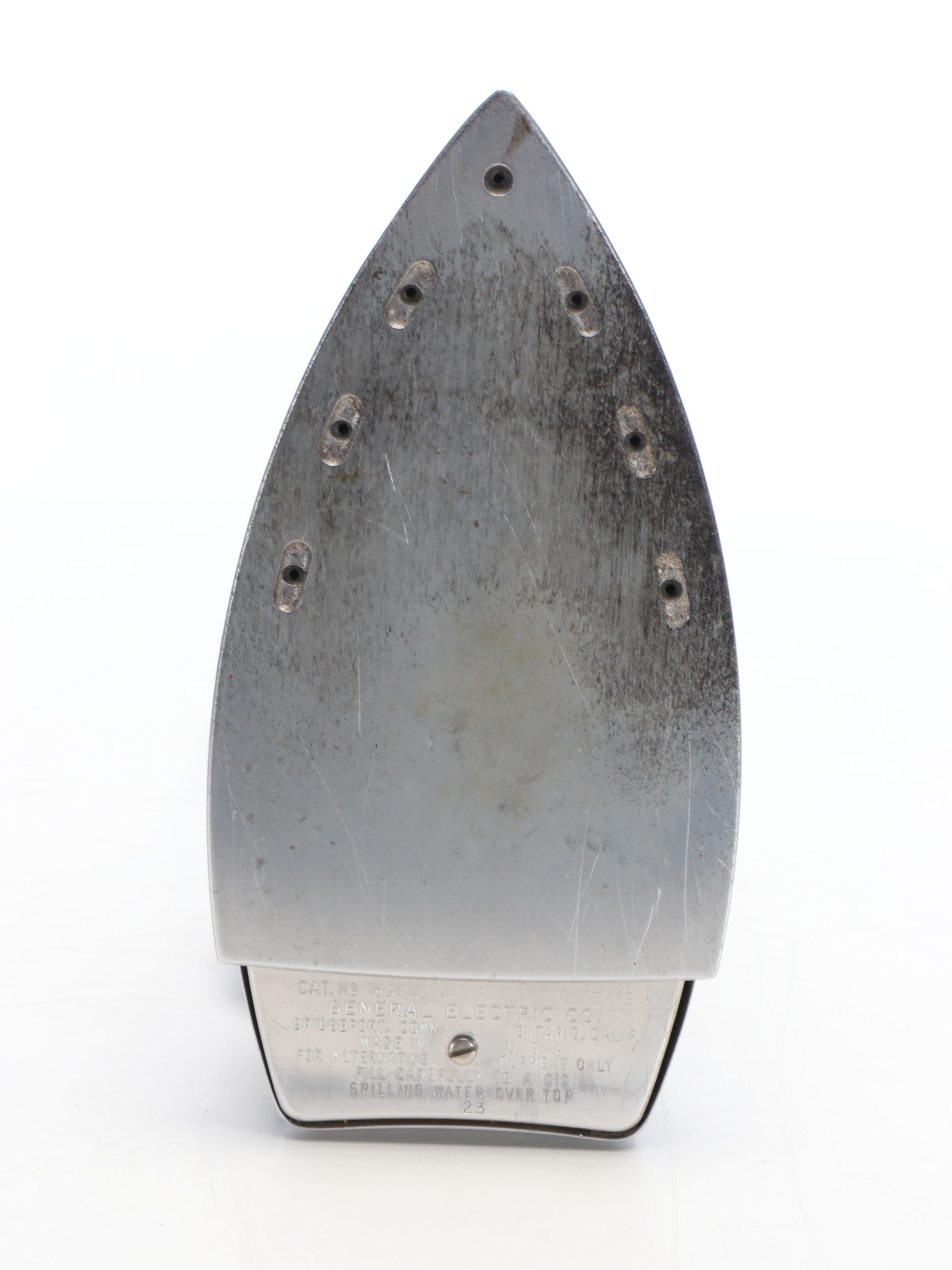 Bissell's Grand Rapids Self Cleaning Floor Sweeper with General Electric Iron